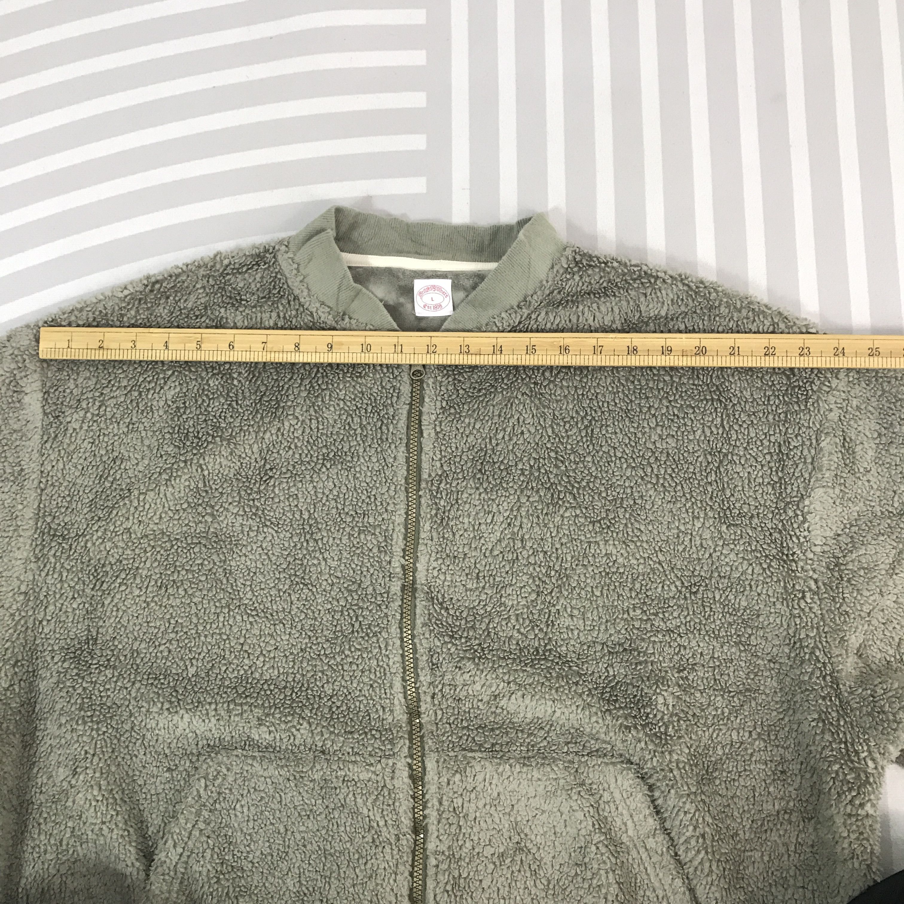 Brooks Brothers Vintage Brooks Brothers sherpa fleece zipper Jacket Size US L / EU 52-54 / 3 - 5 Thumbnail