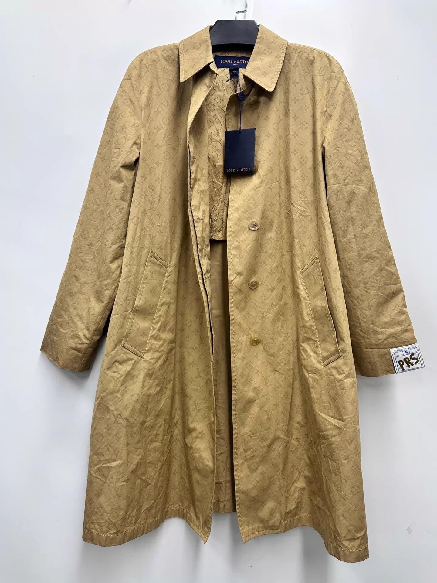 Louis Vuitton Louis Vuitton full print trench coat size 38 Size S / US 4 / IT 40 - 6 Thumbnail
