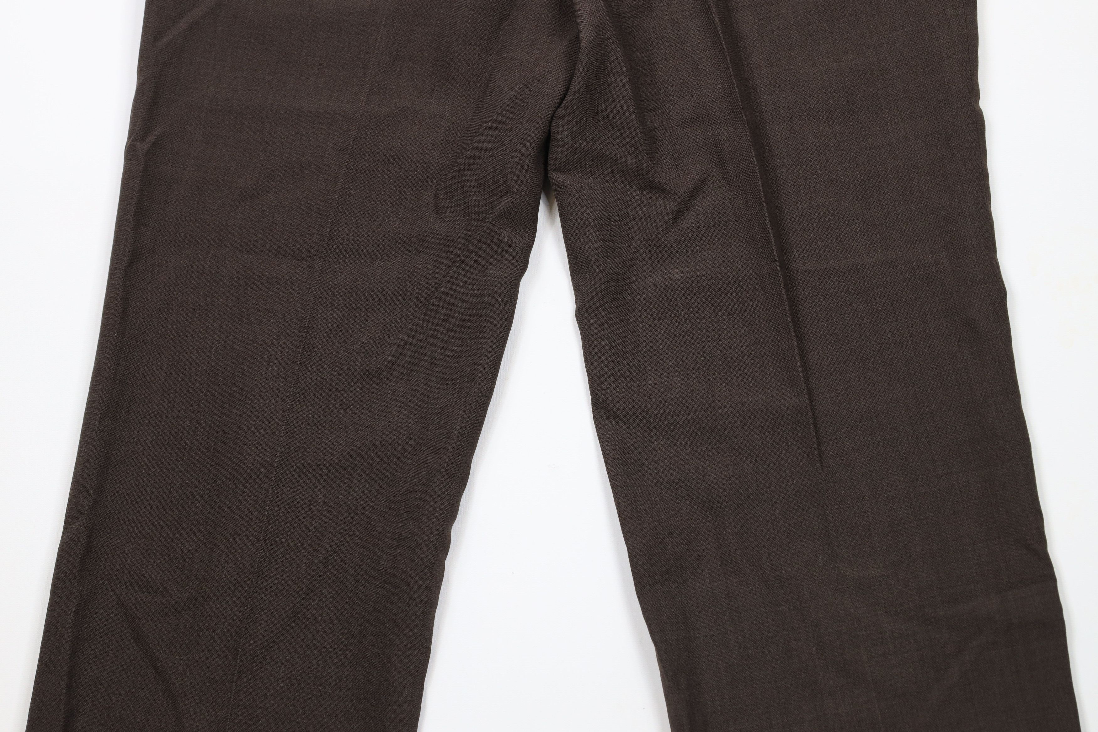 Vintage Vintage 90s Streetwear Flared Wide Leg Chino Pants Brown USA Size US 32 / EU 48 - 12 Thumbnail