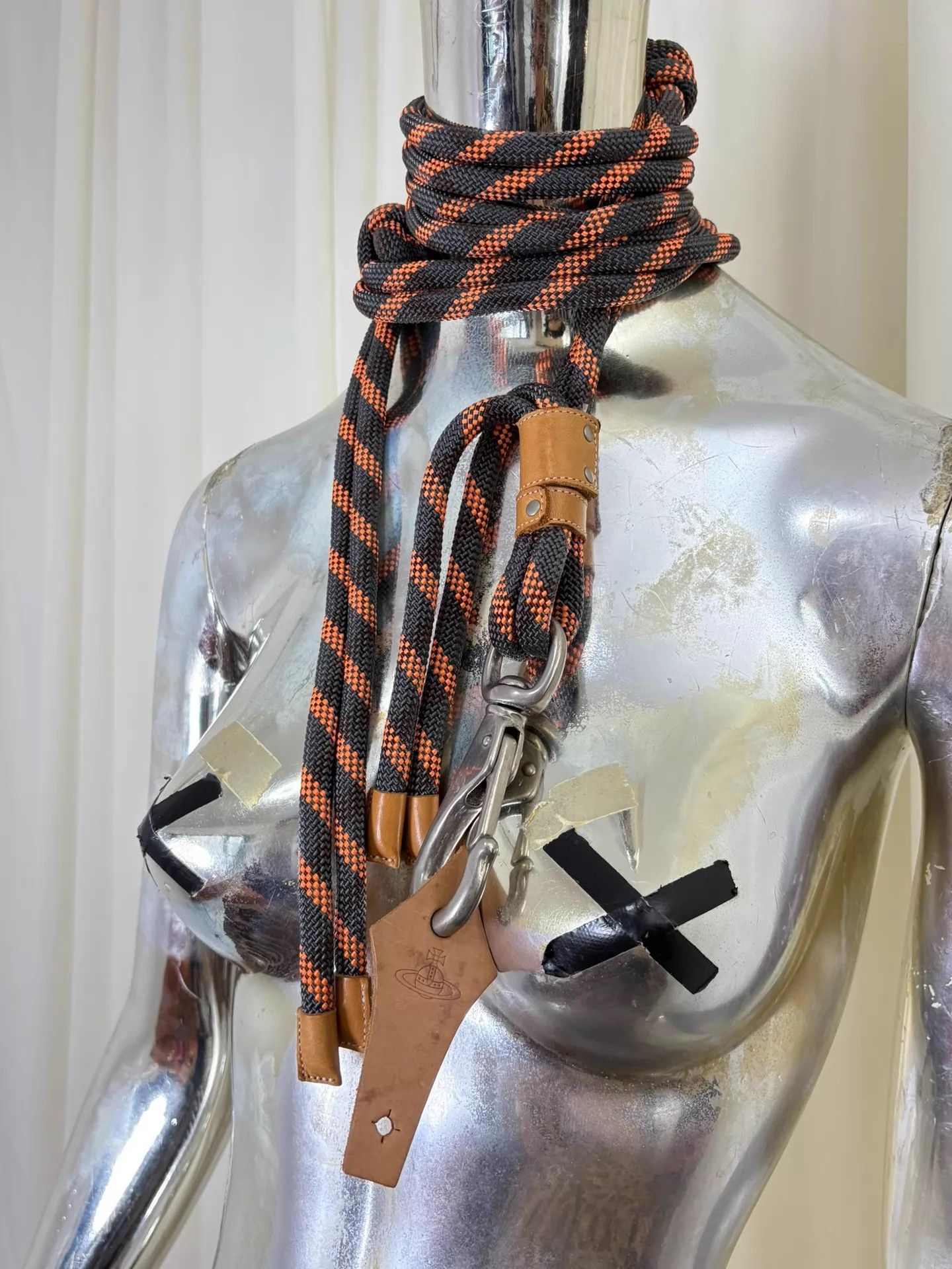 Vivienne Westwood Vivienne Westwood Vintage Rare Metal Buckle Rope Belt Size ONE SIZE - 4 Thumbnail