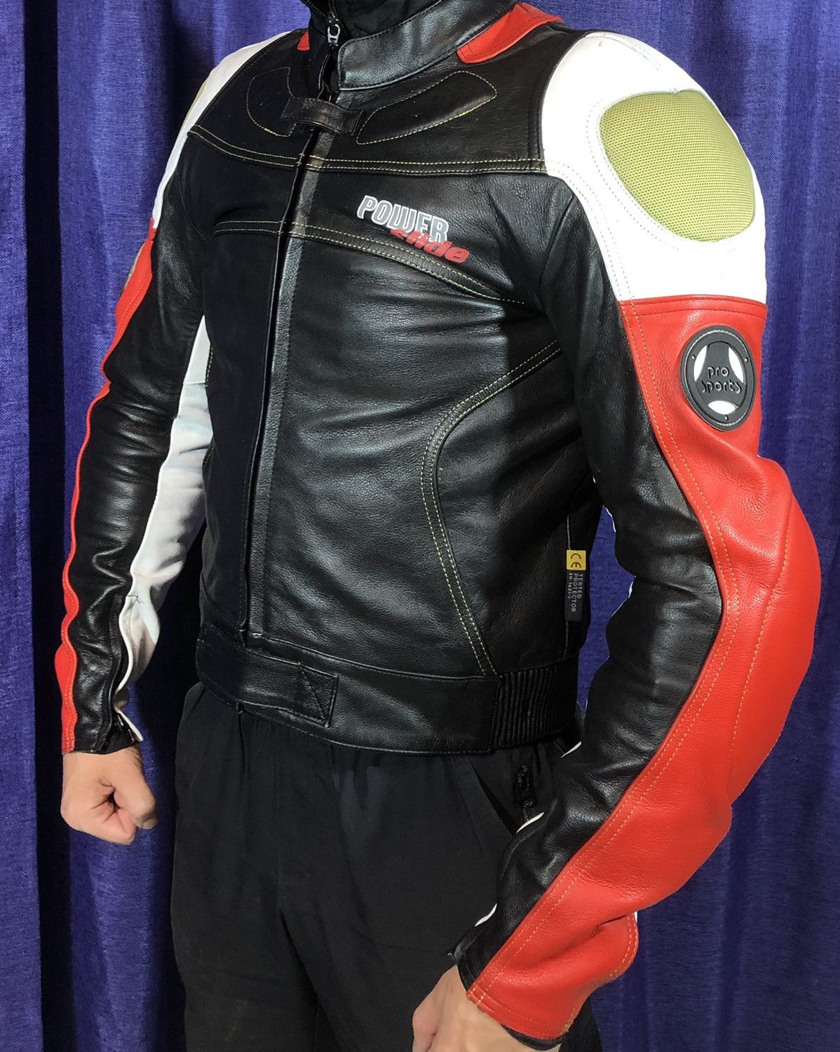 Dainese × Honda × Yamaha Hein Gericke Motorcycle Moto Leather Jacket Racing Size US XS / EU 42 / 0 - 3 Thumbnail