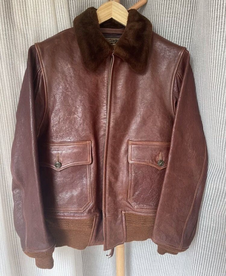 Freewheelers Freewheels Exclusive Goat Leather G1 Jacket 2410-Nextarrow Size US L / EU 52-54 / 3 - 1 Thumbnail