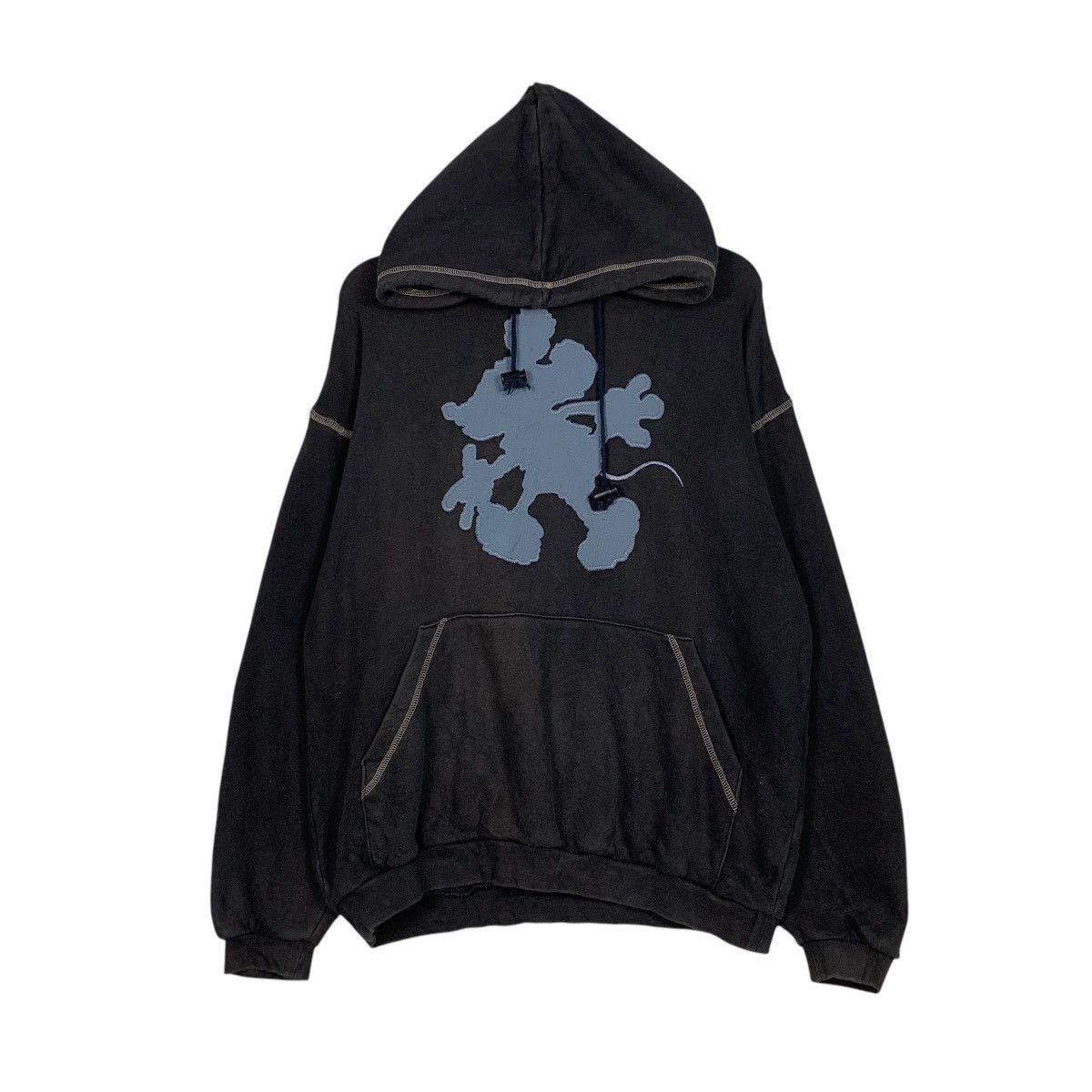 Japanese Brand Vintage Mickey Mousey Big Logo Pullover Hoodie Size US L / EU 52-54 / 3 - 1 Thumbnail