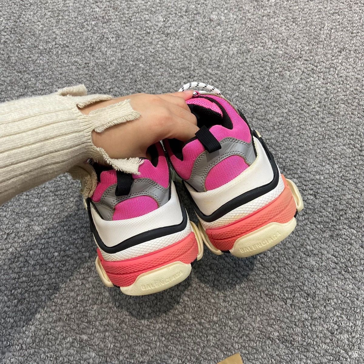 Balenciaga Balenciaga Triple S low-top chunky sneakers Size US 9 / IT 39 - 4 Thumbnail