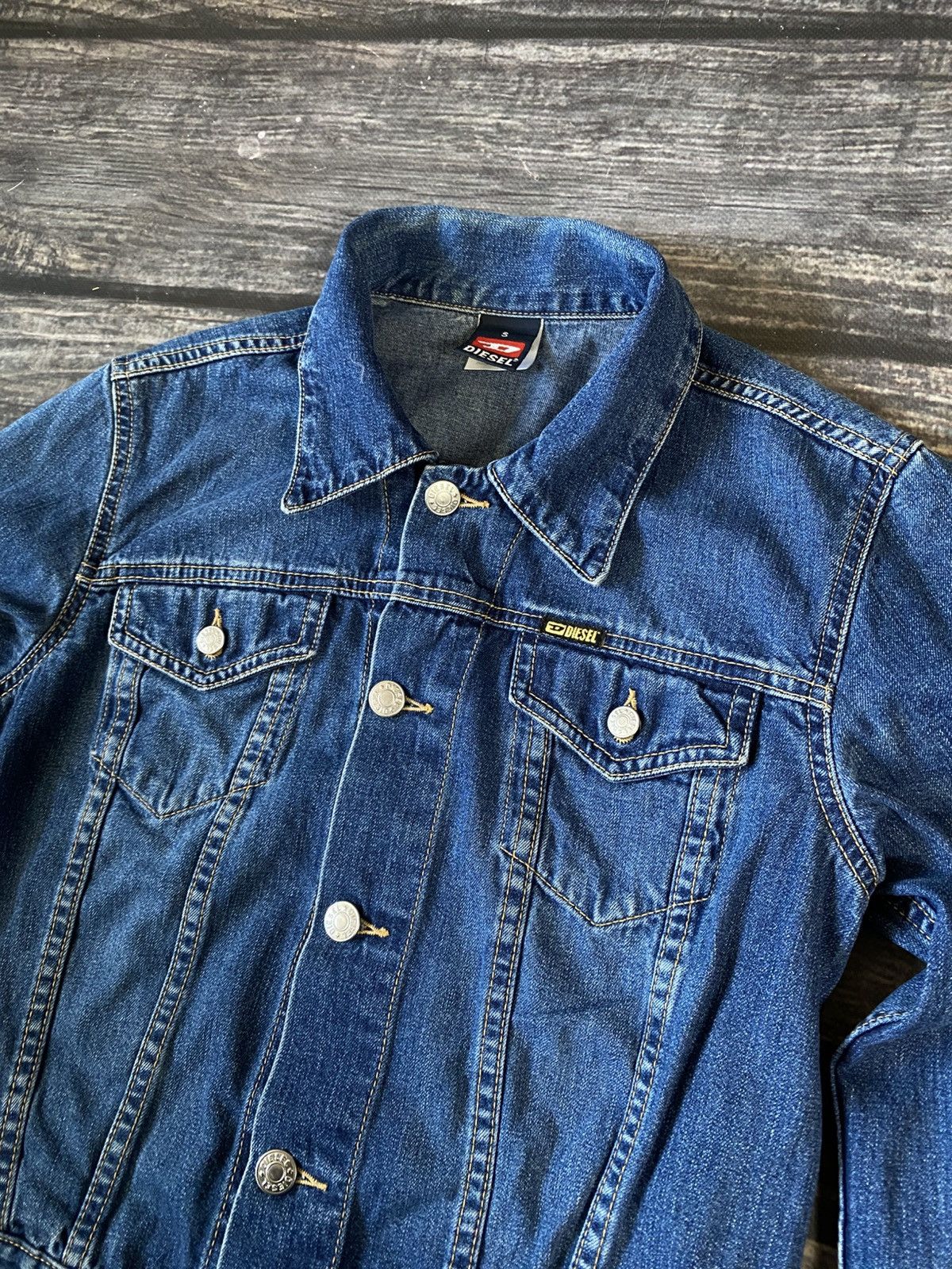 Diesel Diesel Vintage Women’s Denim Jacket Size S / US 4 / IT 40 - 3 Thumbnail
