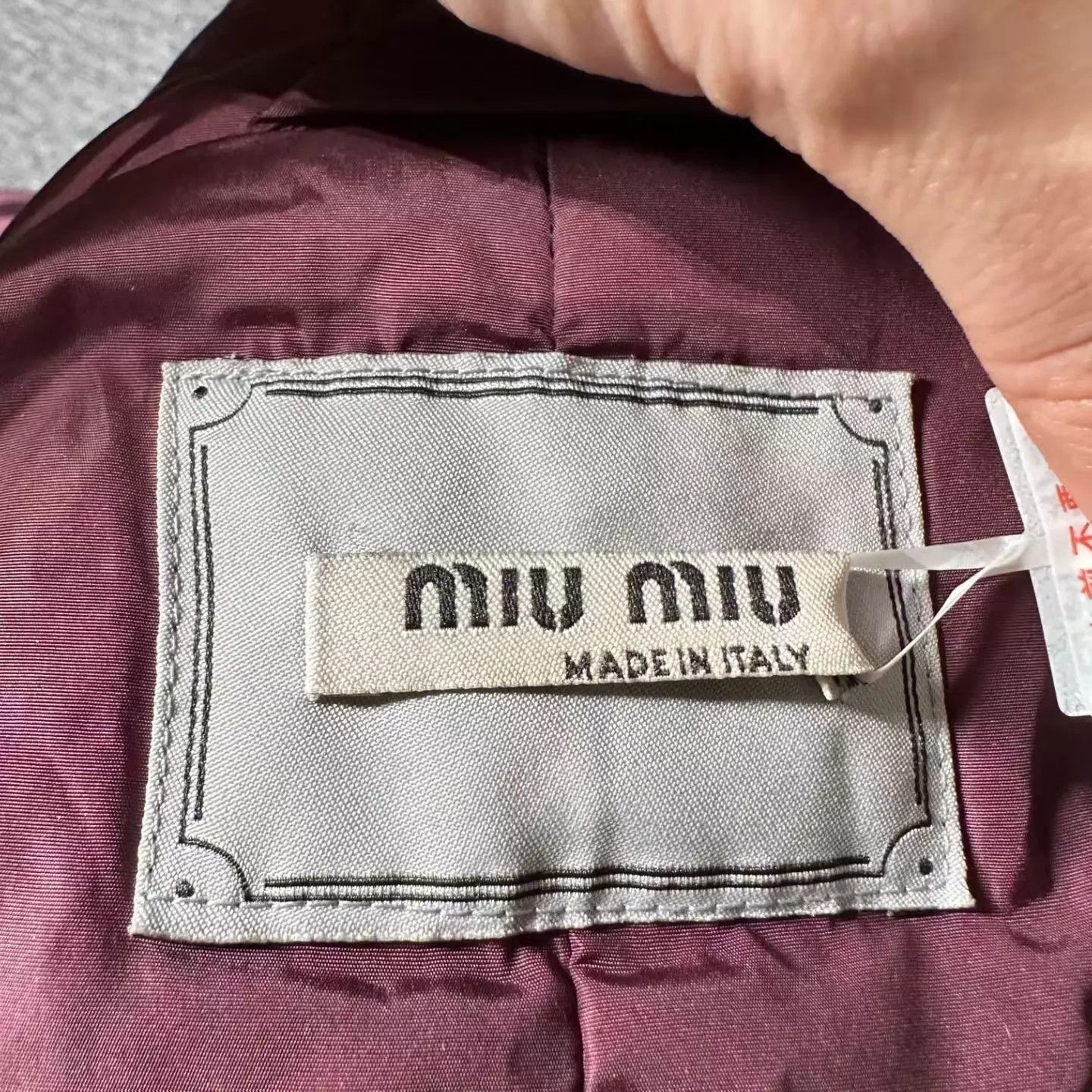Miu Miu Miu Miu like new down jacket size 40 Size S / US 4 / IT 40 - 4 Thumbnail