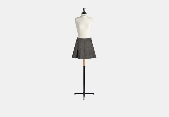 image of Dior O1Bcso1Str0224 Skirt In Grey, Women's (Size 34)