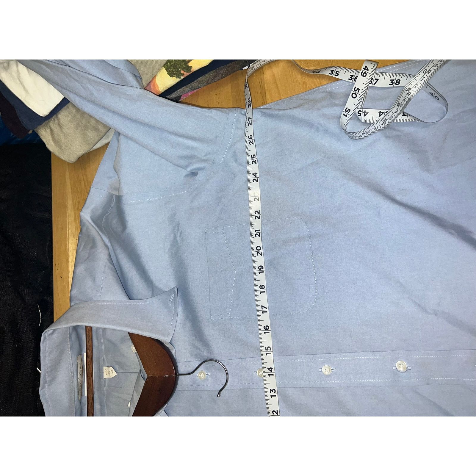 Roundtree & Yorke Gold Label Roundtree Yorke Shirt Non Iron EZ Top Mens XL Size US XL / EU 56 / 4 - 9 Thumbnail