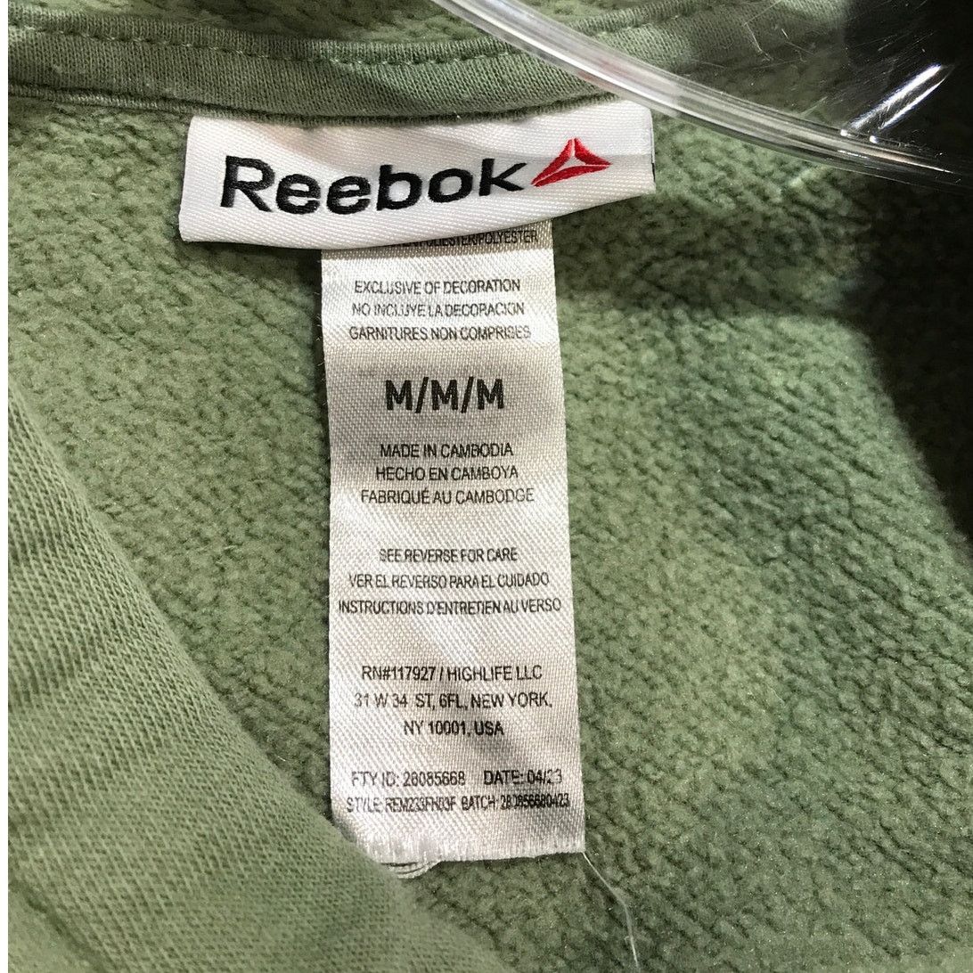 Reebok Reebok Green High Neck Long Sleeve Sweatshirt Hoodie M Size US M / EU 48-50 / 2 - 3 Thumbnail