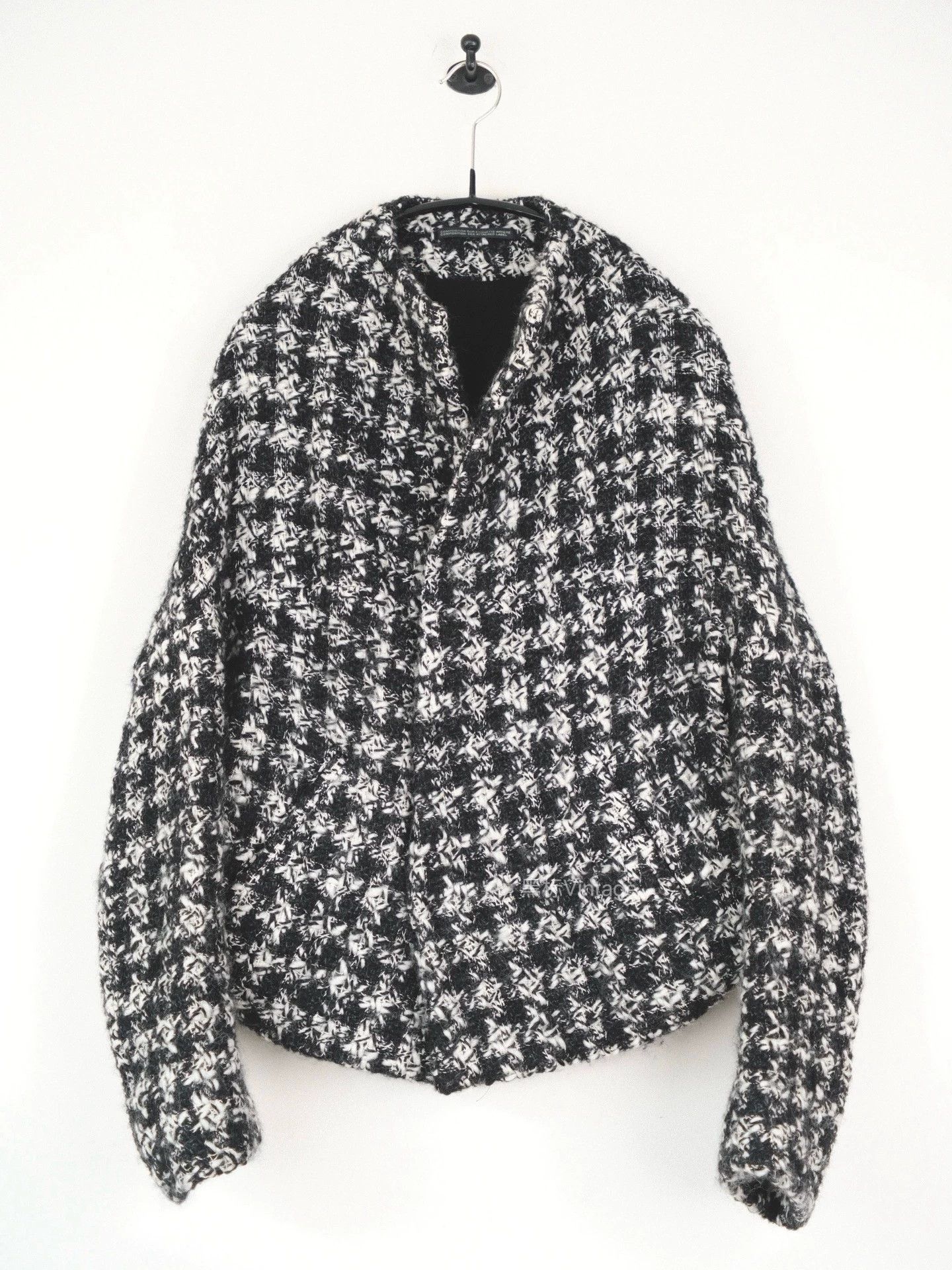 Yohji Yamamoto Yohji Yamamoto 17aw Vntg Tweed Stand Collar Jkt Women's Size XS / US 0-2 / IT 36-38 - 3 Thumbnail