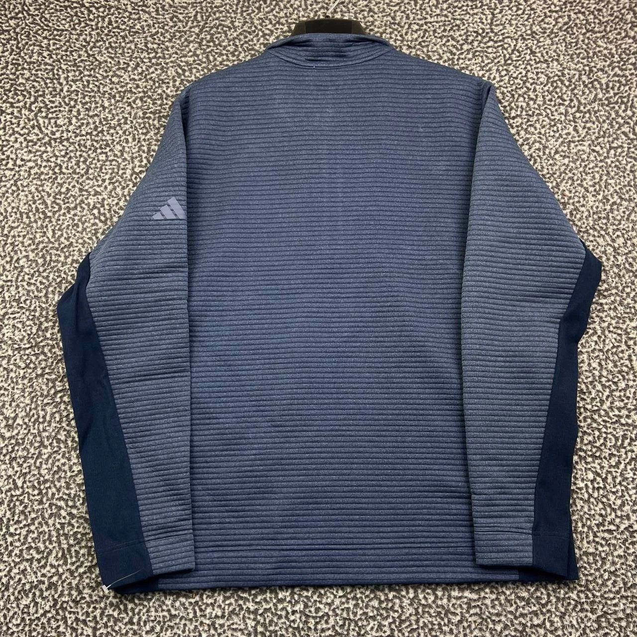 Adidas Adidas Golf Sweatshirt Men 1/4 Zip Navy Blue Long Sleeve XL Size US XL / EU 56 / 4 - 2 Thumbnail