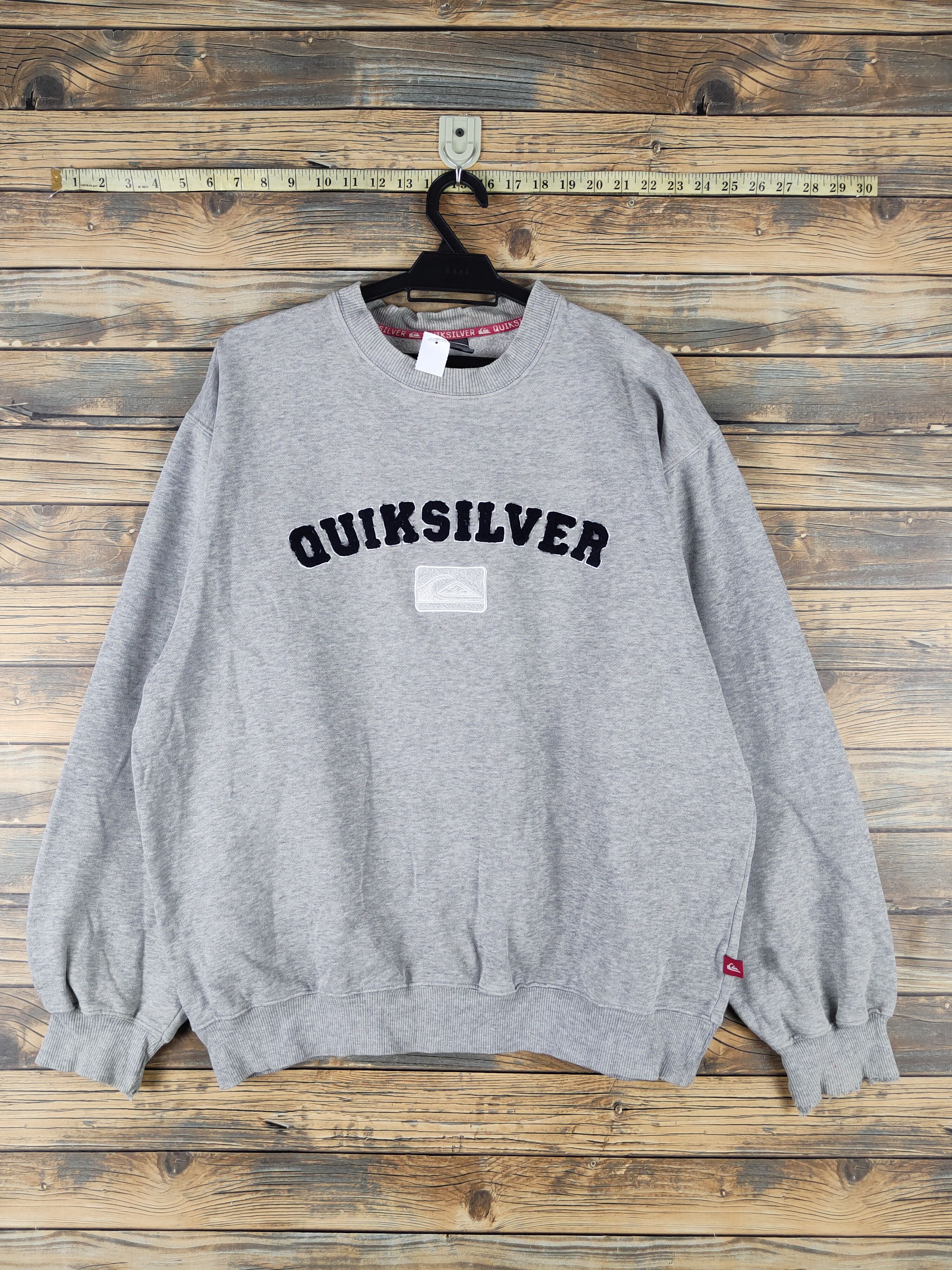 DL Quicksilver vintage Gray Sweatshirts #1125