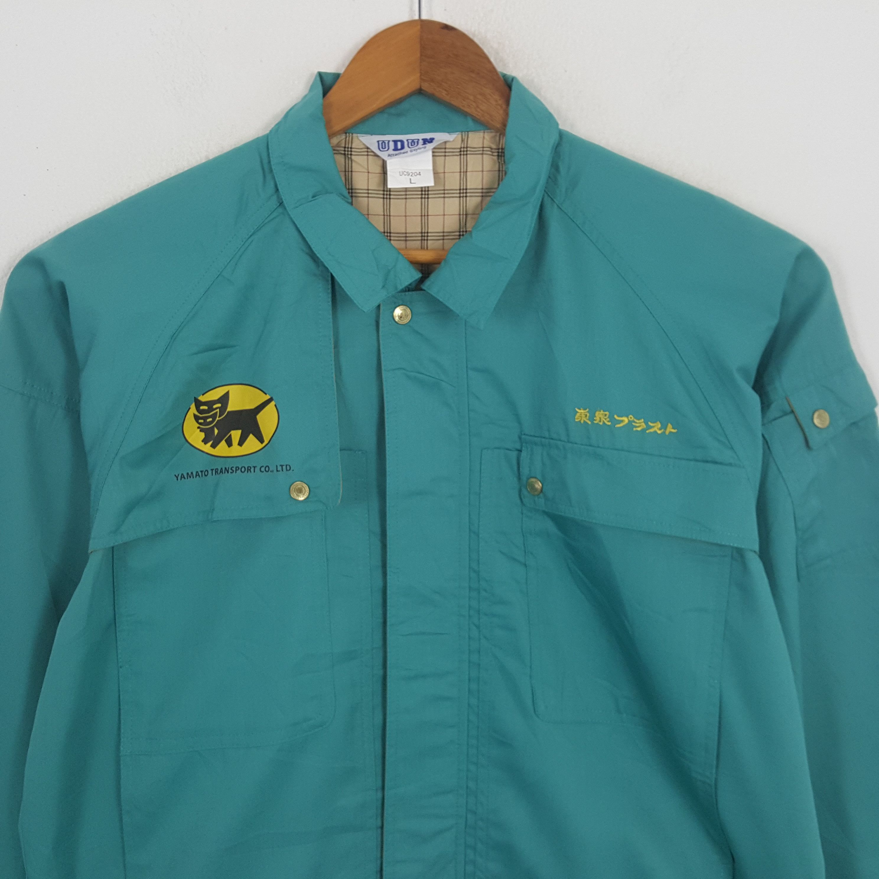 Japanese Brand × Vintage Vintage YAMATO TRANSPORT Japanese Racing Custom Jacket Size US M / EU 48-50 / 2 - 4 Thumbnail