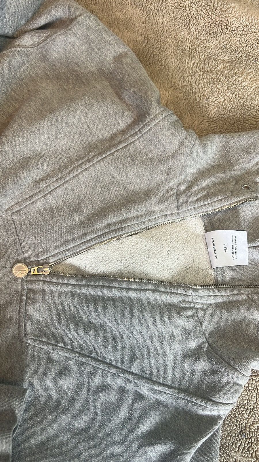 Polar Skate Co. Polar Skate Co Zip-Hoodie Size US L / EU 52-54 / 3 - 3 Thumbnail