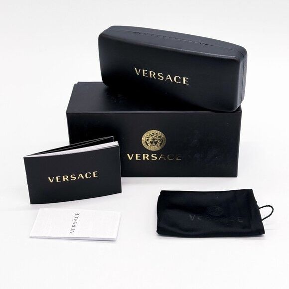 Versace NEW VERSACE SUNGLASSES VE2257 1002/71 GOLD/GREEN UNISEX EYEW Size ONE SIZE - 9 Thumbnail