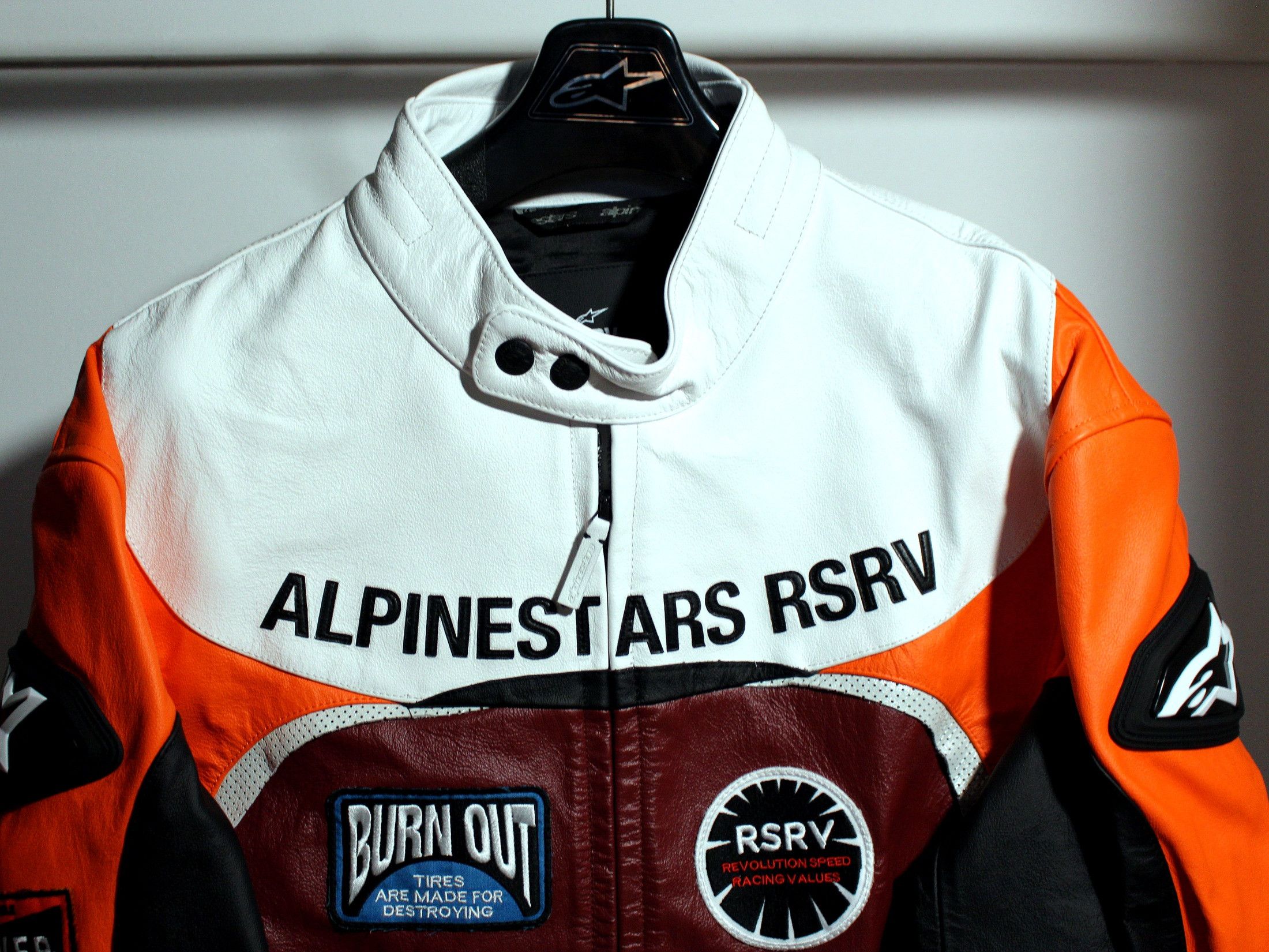 Alpinestars RSRV Race Craft Leather Jacket Size US L / EU 52-54 / 3 - 8 Thumbnail
