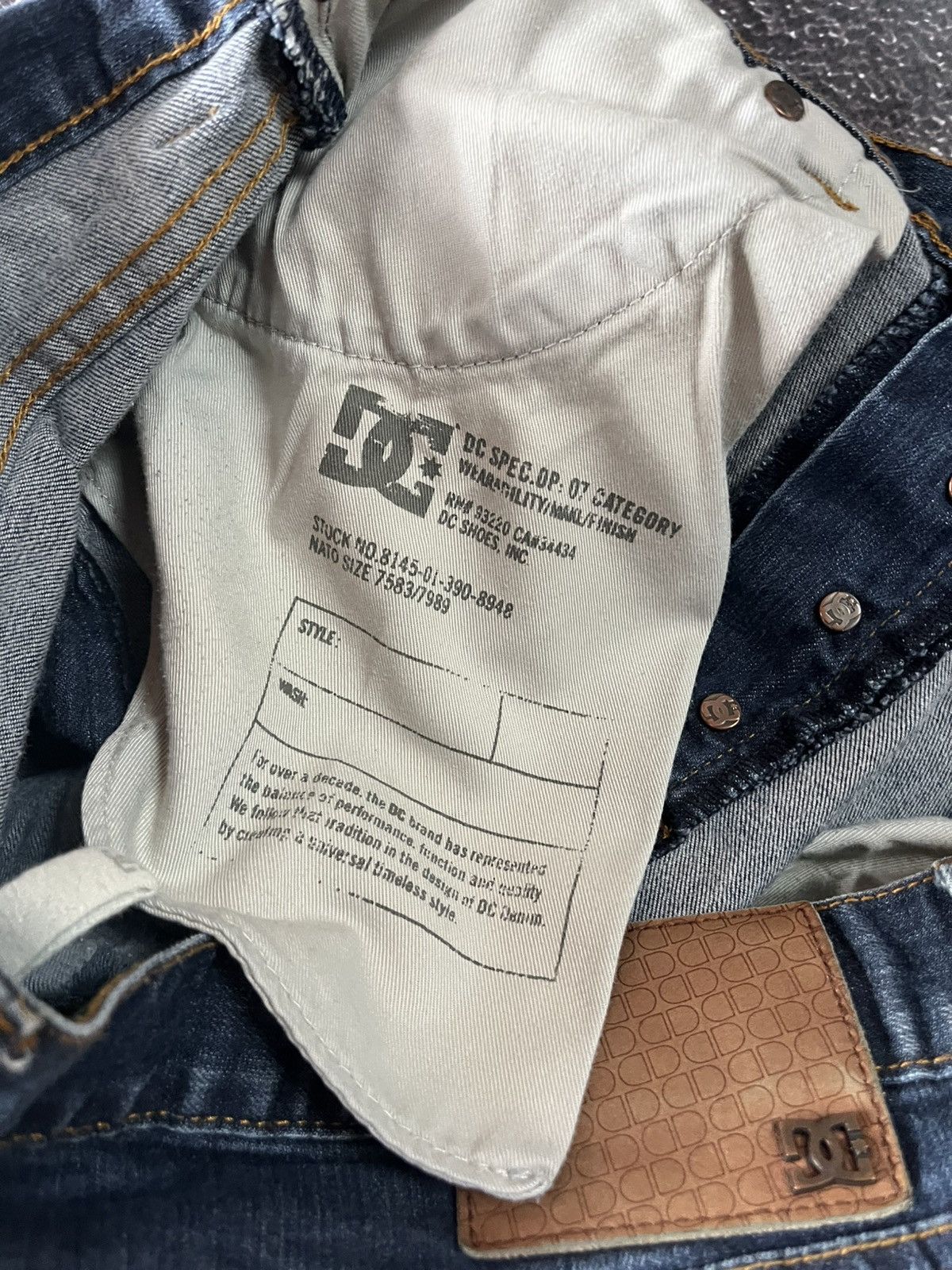 DC Pants jeans Dc Size US 34 / EU 50 - 5 Thumbnail