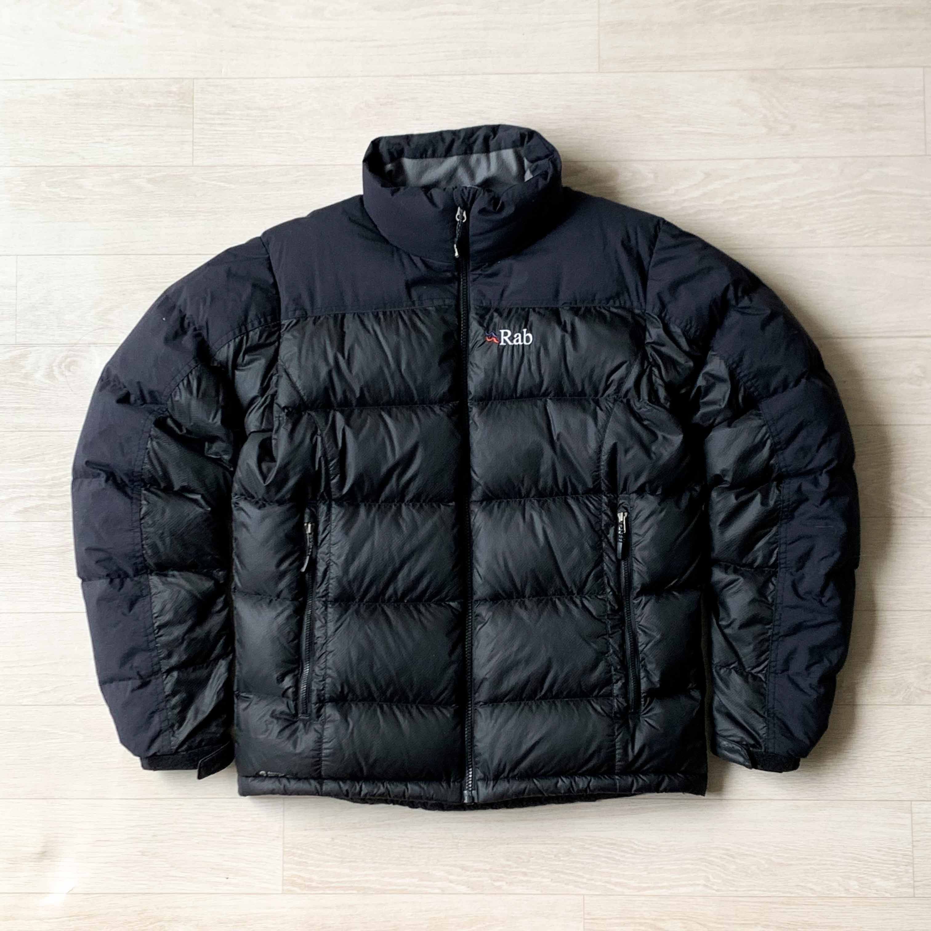 image of Rab Down Puffer Jacket in Black, Men's (Size Small)