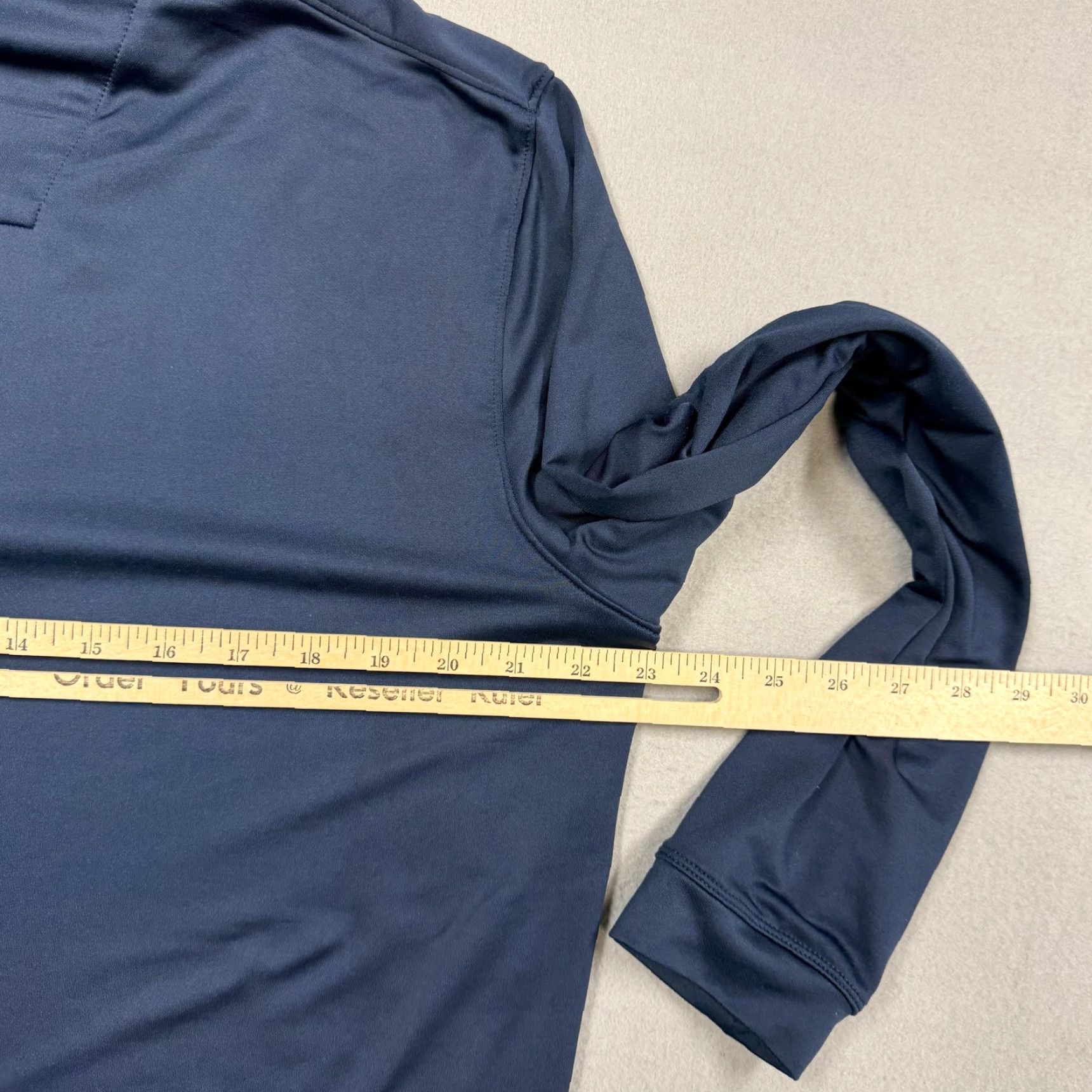 Vineyard Vines Vineyard Vines Pullover Mens Large Blue 1/4 Zip Long Sleeve Performance Top Size US L / EU 52-54 / 3 - 6 Thumbnail