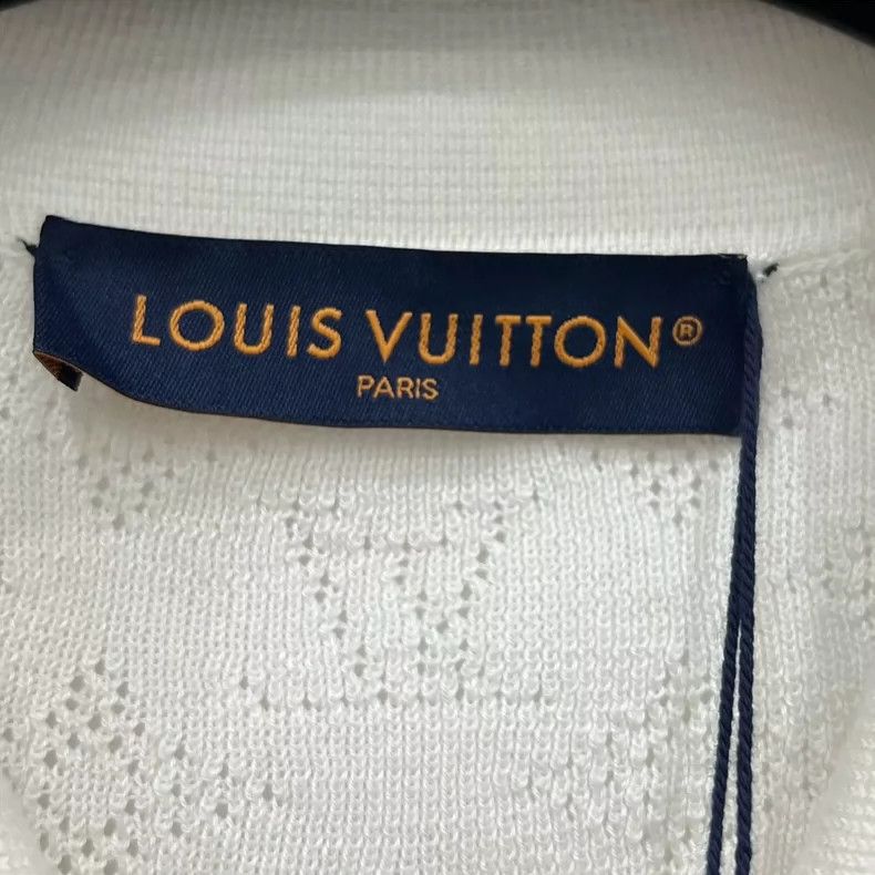 Louis Vuitton Louis Vuitton Knitted Full Print Cutout Short Sleeve Shirt Size US M / EU 48-50 / 2 - 6 Thumbnail