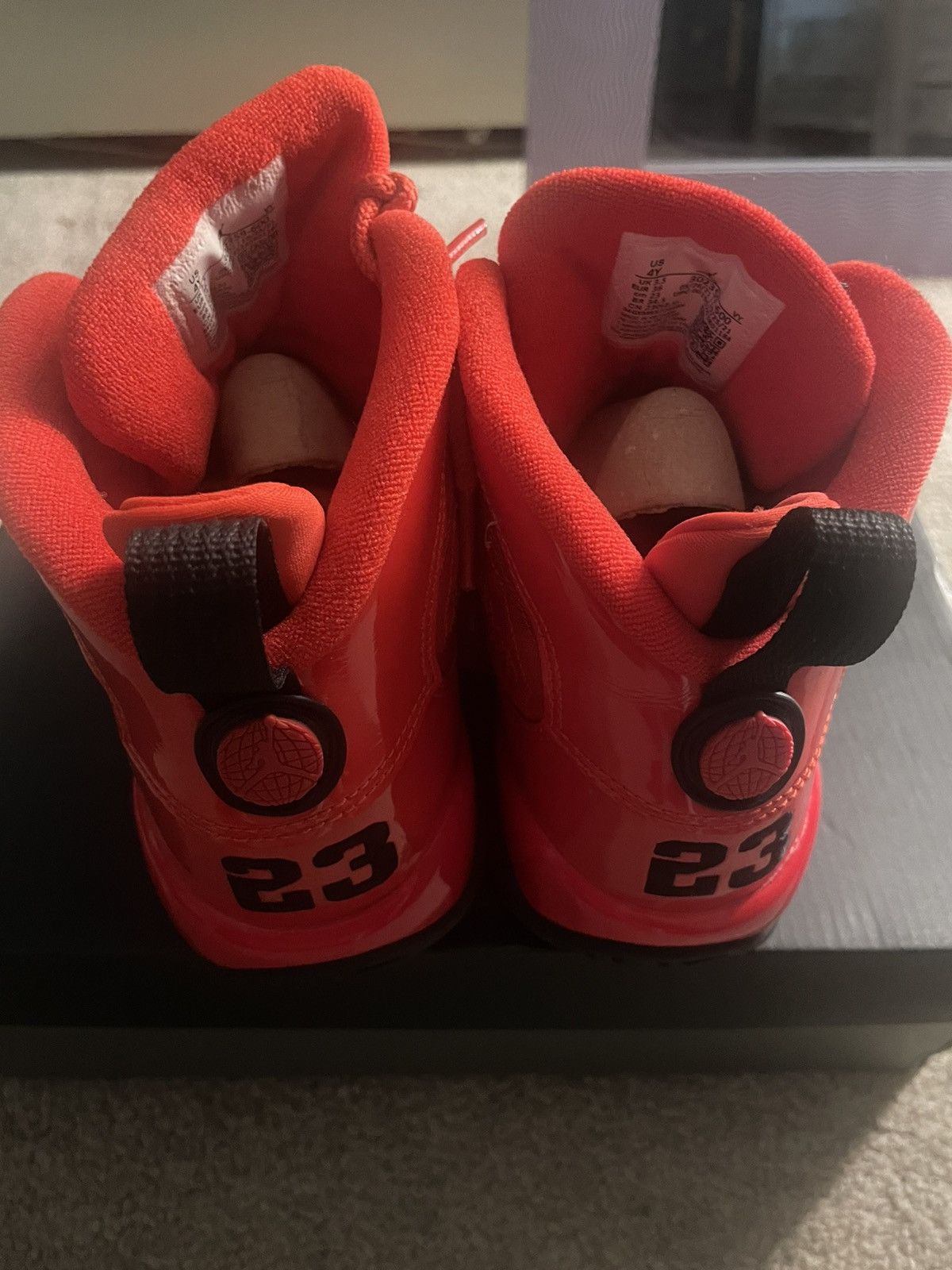 Jordan Brand Air Jordan 9 Red Chile Size US 4 / IT 34 - 4 Thumbnail