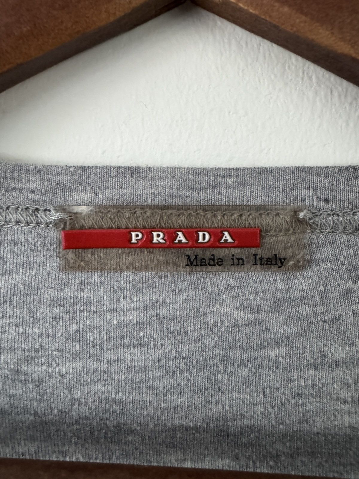 Prada Prada Luna Rossa Wool Patch Long Sleeve – Size XXL Size US XXL / EU 58 / 5 - 3 Thumbnail