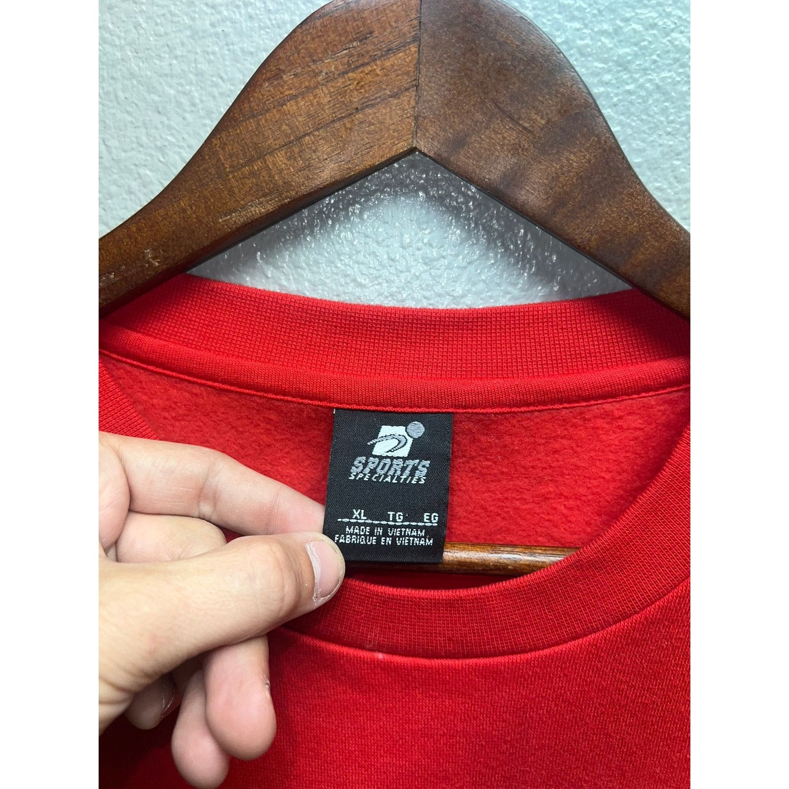 Vintage Vintage Rutgers University Sweatshirt College Crewneck XL Size US XL / EU 56 / 4 - 5 Thumbnail