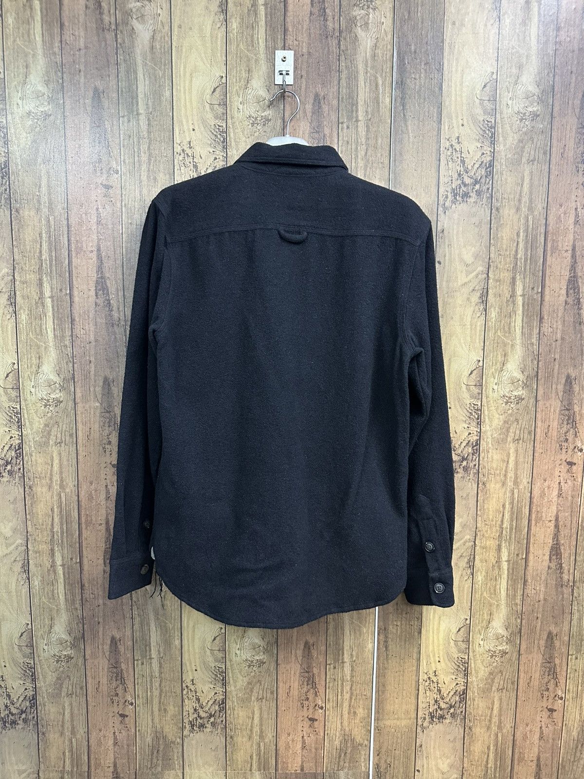 Levi's Vintage Levis Black Wool Button Shirt Z25 Size US S / EU 44-46 / 1 - 3 Thumbnail