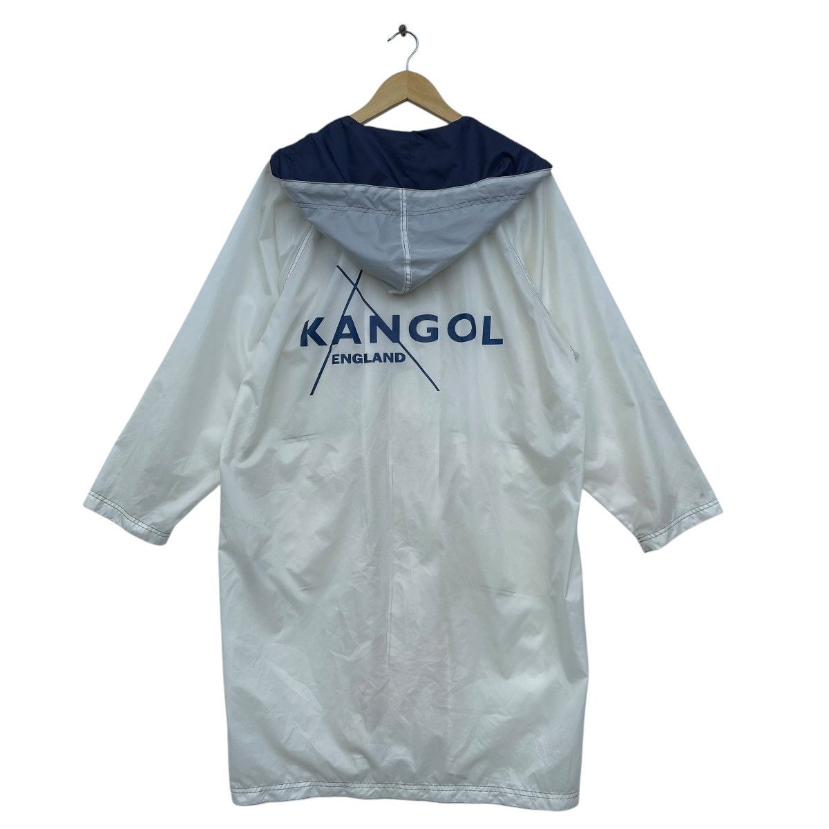 Japanese Brand × Kangol × Vintage 💥Vintage Kangol Big Logo Coat Jacket Size US L / EU 52-54 / 3 - 1 Thumbnail