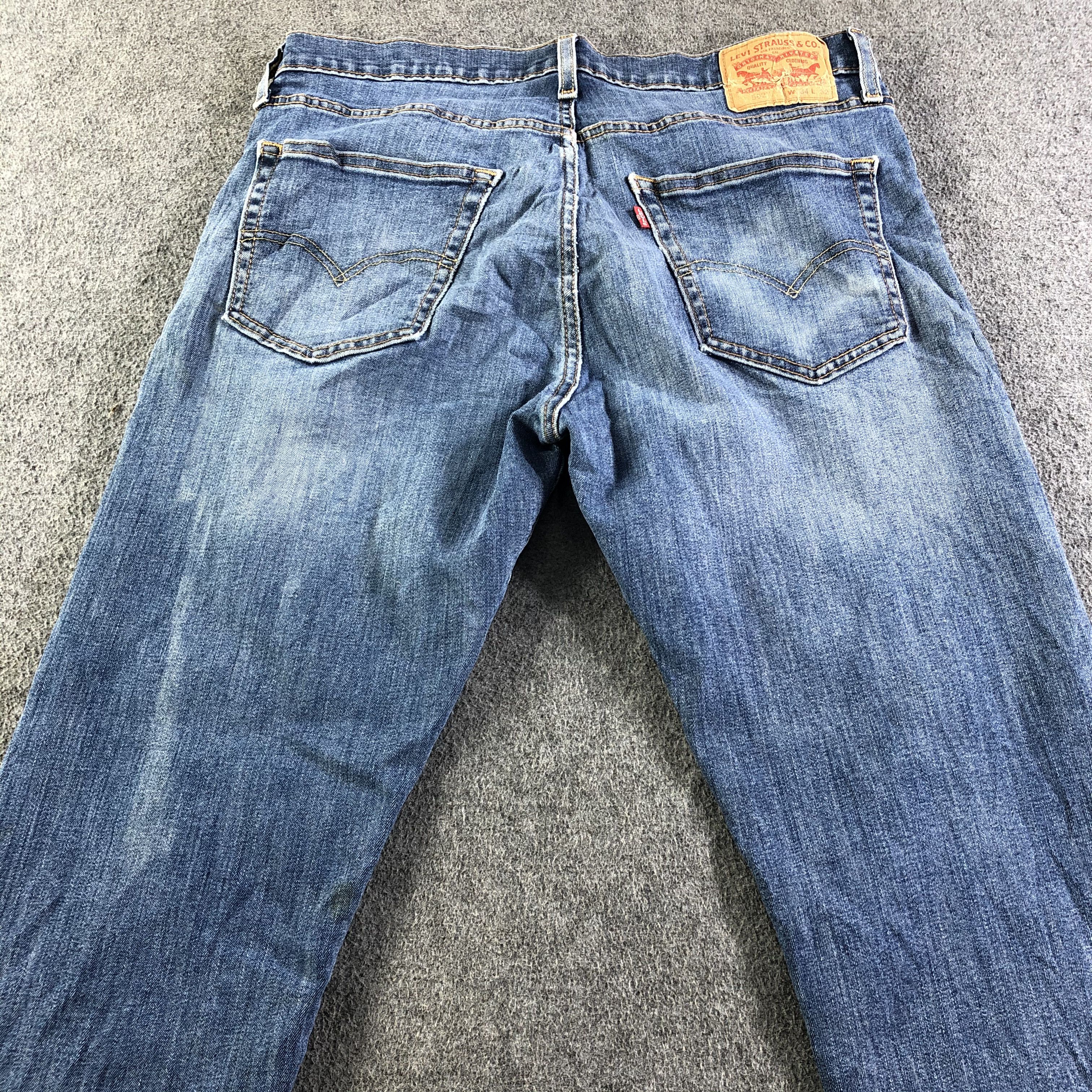 Levi's Vintage Blue Wash Levis 502 Jeans-J4337 Size US 34 / EU 50 - 4 Thumbnail