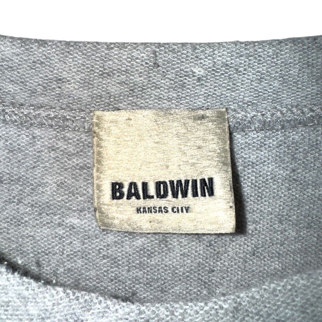 Baldwin Baldwin Jeans Heather Gray Made in USA Cotton Crewneck Sweat Size US S / EU 44-46 / 1 - 2 Thumbnail