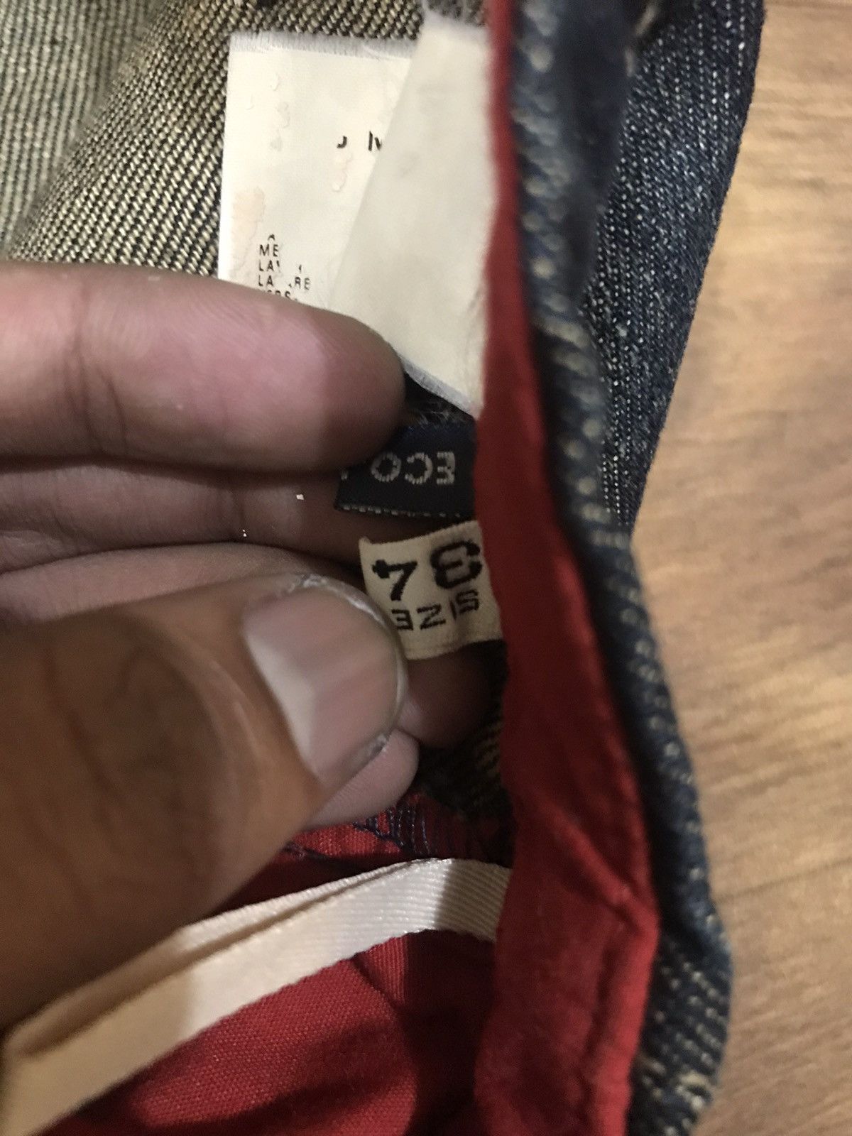 Emporio Armani × Japanese Brand × Vintage ARMANI JEANS VINTAGE DENIM CARGO Size US 34 / EU 50 - 12 Thumbnail