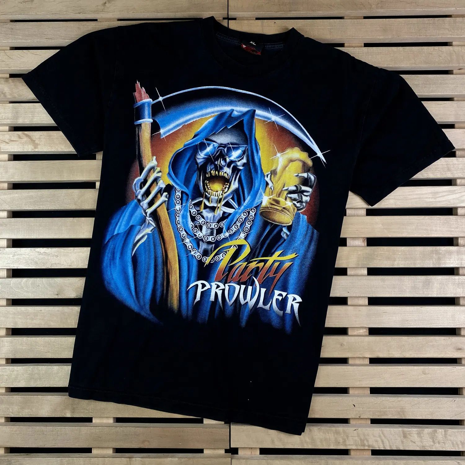Vintage Men’s T-Shirt Vintage 90s Party Prowler Size XL Size US XL / EU 56 / 4 - 1 Thumbnail