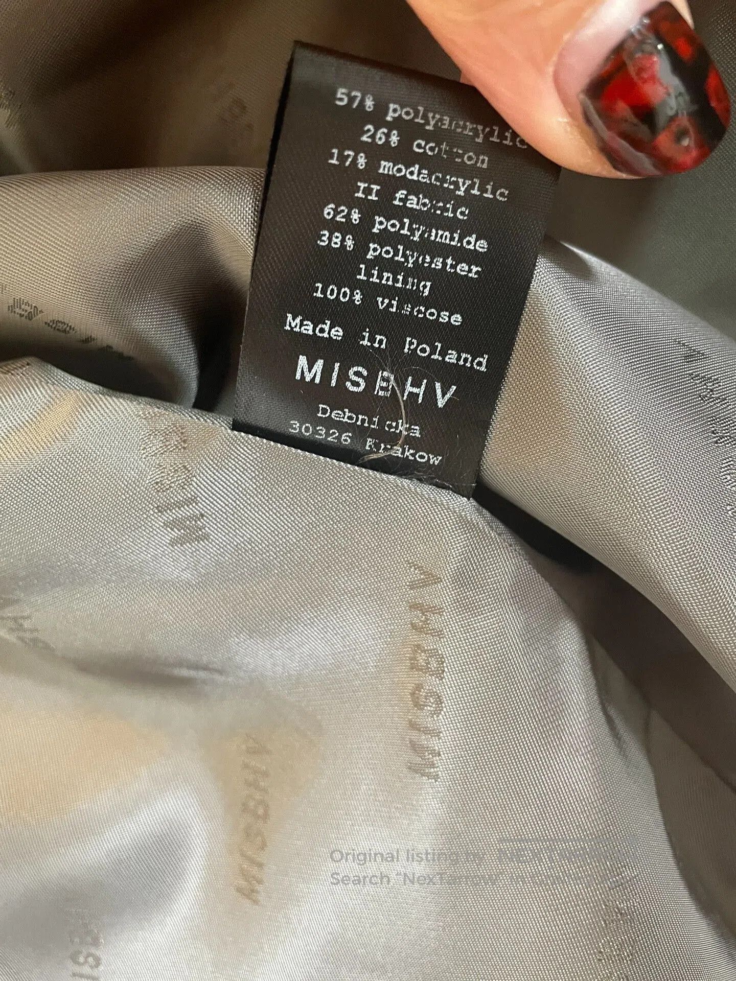Misbhv misbhv midnight cowboy eco. Size S / US 4 / IT 40 - 4 Thumbnail