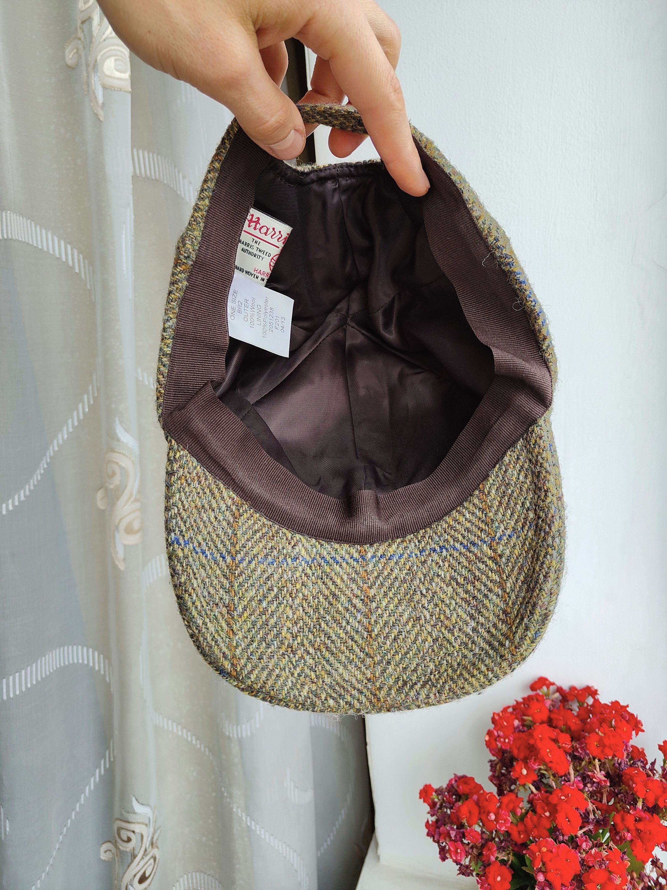 Harris Tweed Harris Tweed Woolen Cap Harris Tweed Hat Size ONE SIZE - 8 Thumbnail