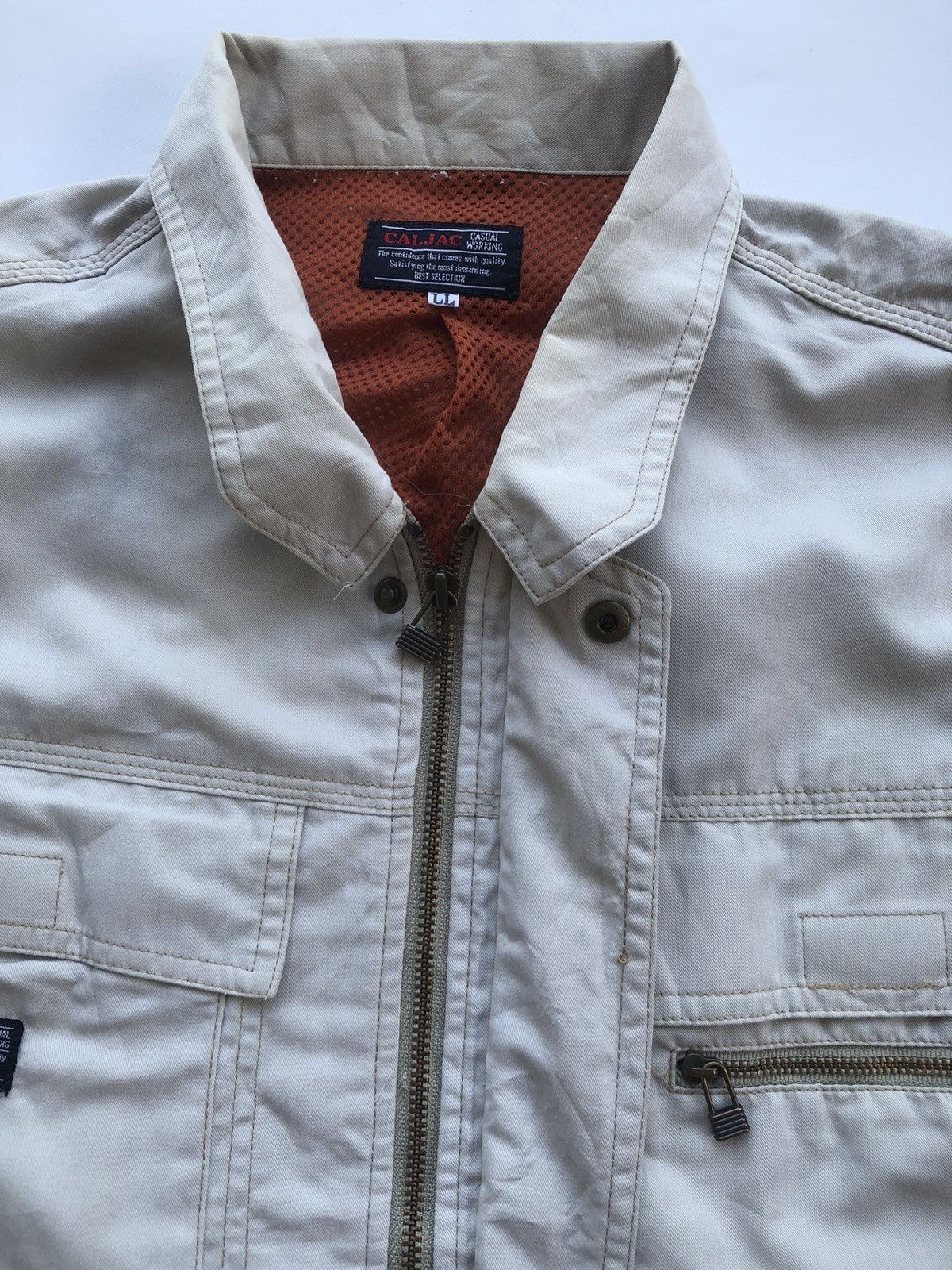 Beauty Beast × If Six Was Nine × Japanese Brand Japanese Caljac Zipper Jacket GOA style Size US L / EU 52-54 / 3 - 5 Thumbnail