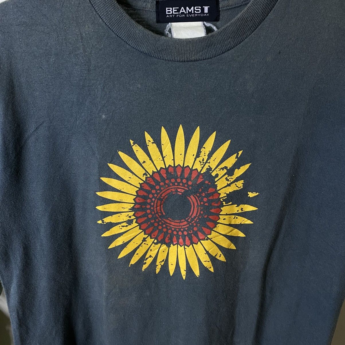Beams Japan Beams The End Of Summer Sunflower T Shirt Size US M / EU 48-50 / 2 - 2 Thumbnail