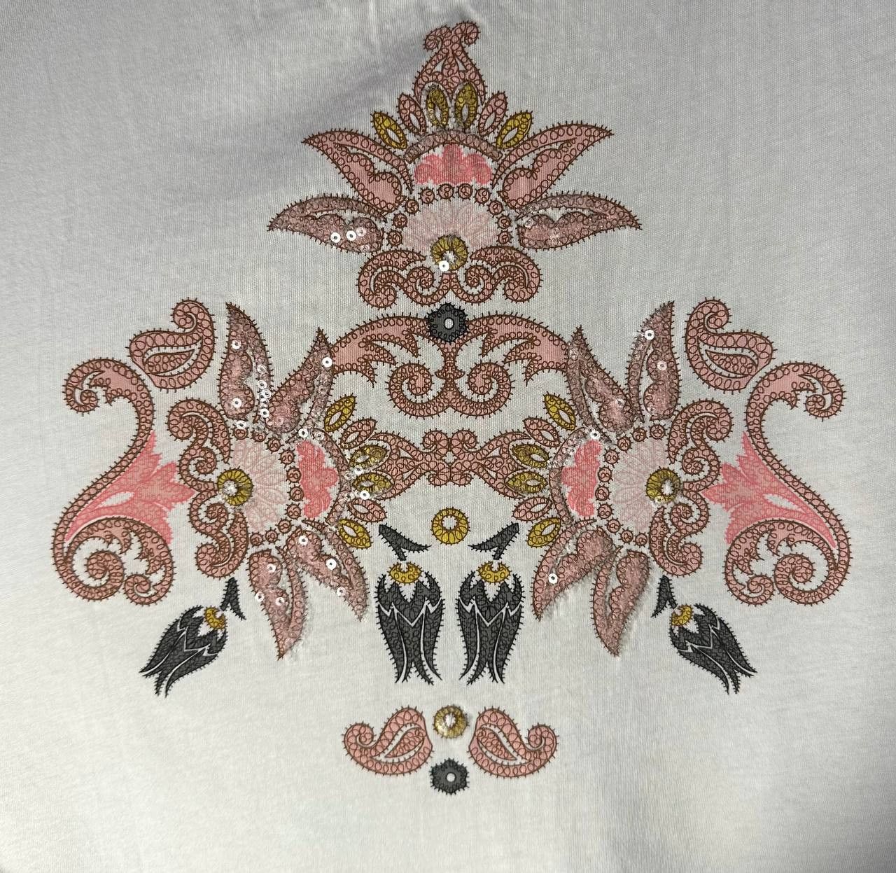 Bogner Bogner t shirt women embroidered flowers Size S / US 4 / IT 40 - 2 Thumbnail