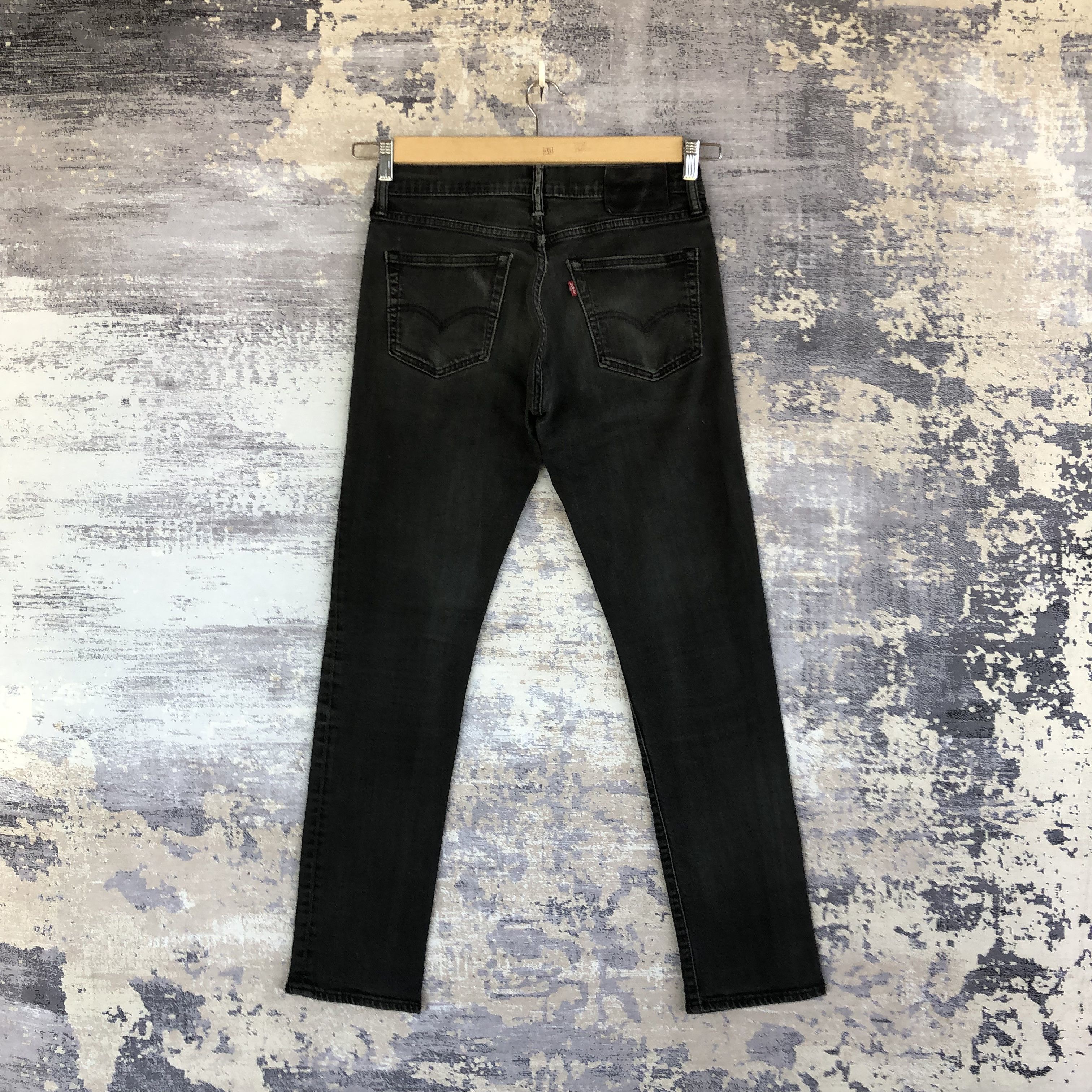 Levi's × Vintage Foundry Vintage Levis 511 Faded Black Jeans Levis Denim Pants Size US 30 / EU 46 - 2 Thumbnail