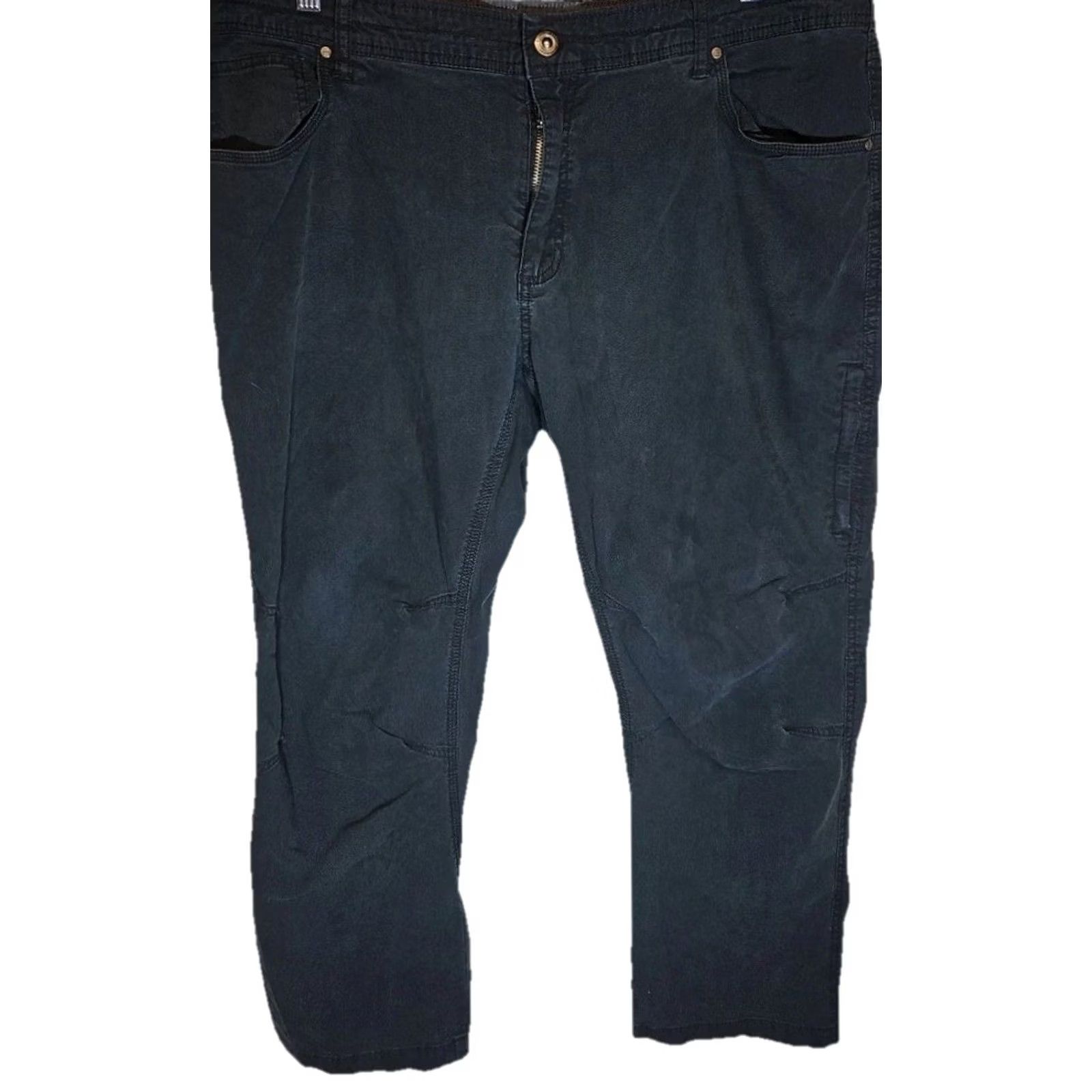 Vintage SwissTech Men’s 38x30 Black Stretch Utility Pants Outdoor Hiking Workwear Size US 38 / EU 54 - 2 Thumbnail