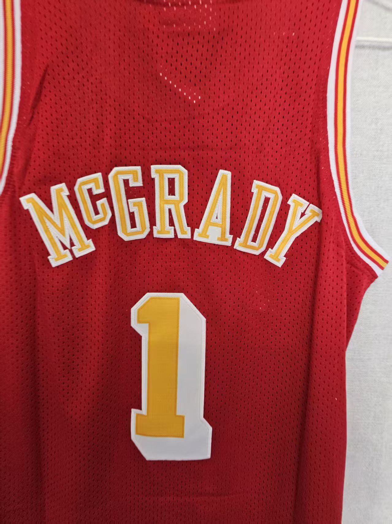NBA Houston Rockets 1 Tracy McGrady Jersey Stitched Size US M / EU 48-50 / 2 - 5 Thumbnail