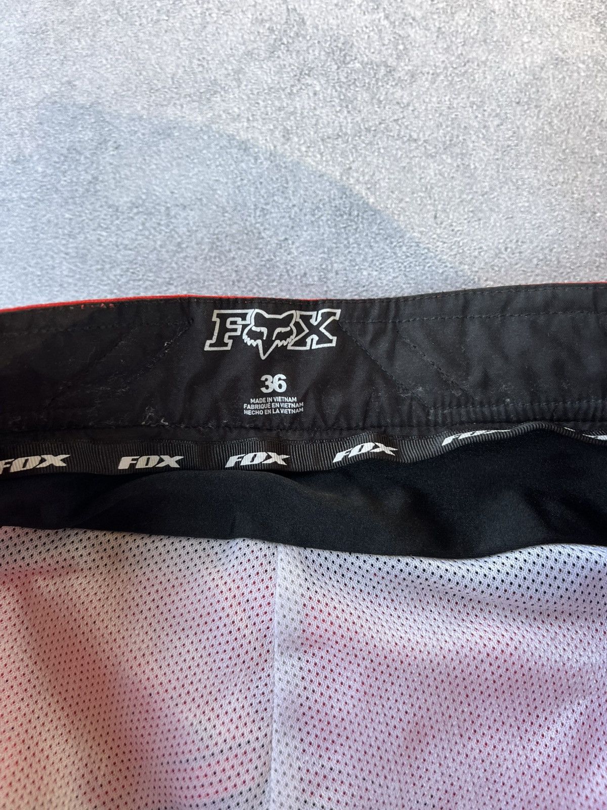 Fox Racing Fox Racing Vintage Moto Shorts – Size 36, killer red 🚨. Size US 36 / EU 52 - 7 Thumbnail
