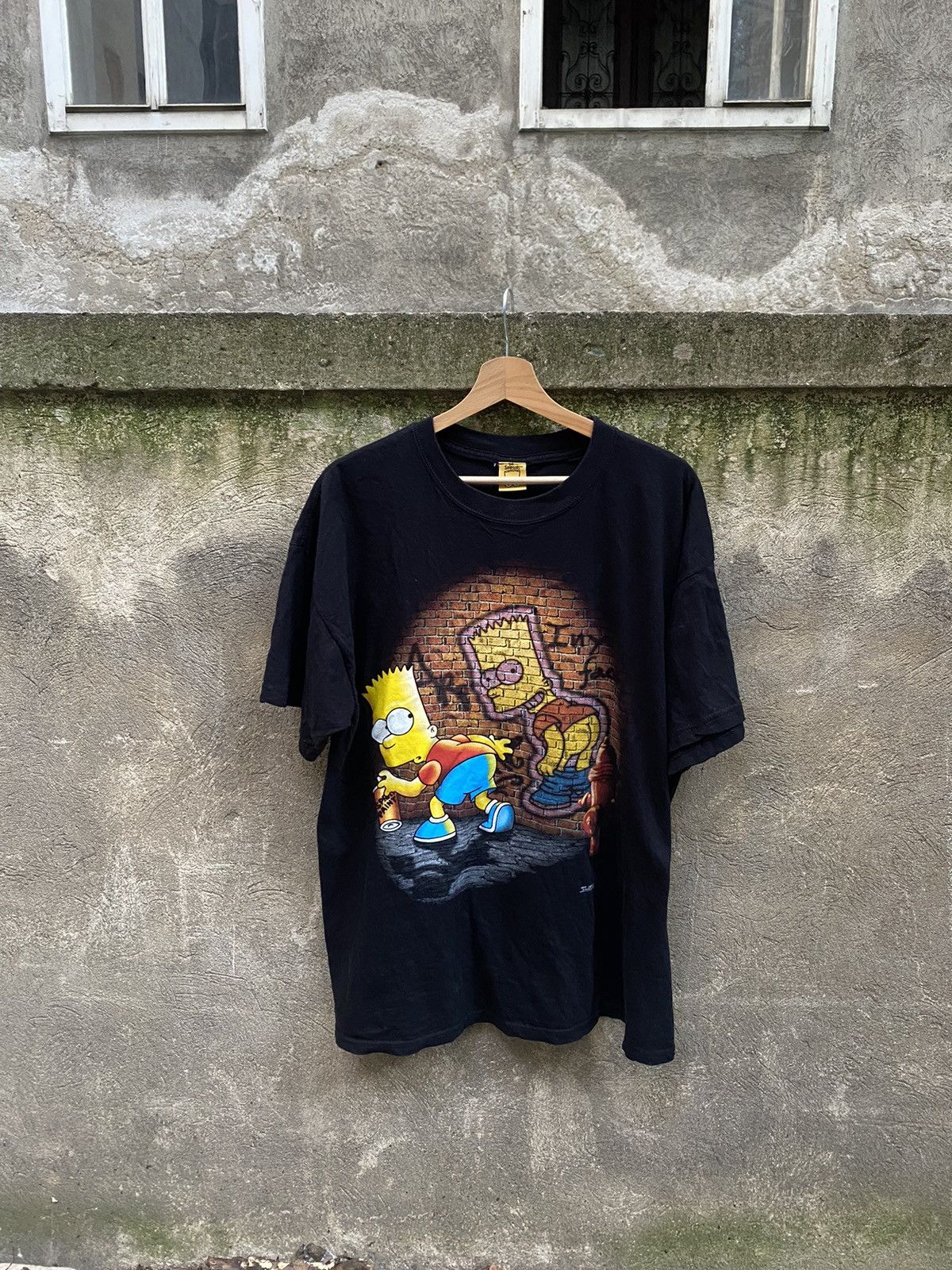 Cartoon Network × The Simpsons × Vintage Vintage 2000 Bart Simpson Movie T-Shirt Size US XXL / EU 58 / 5 - 1 Thumbnail