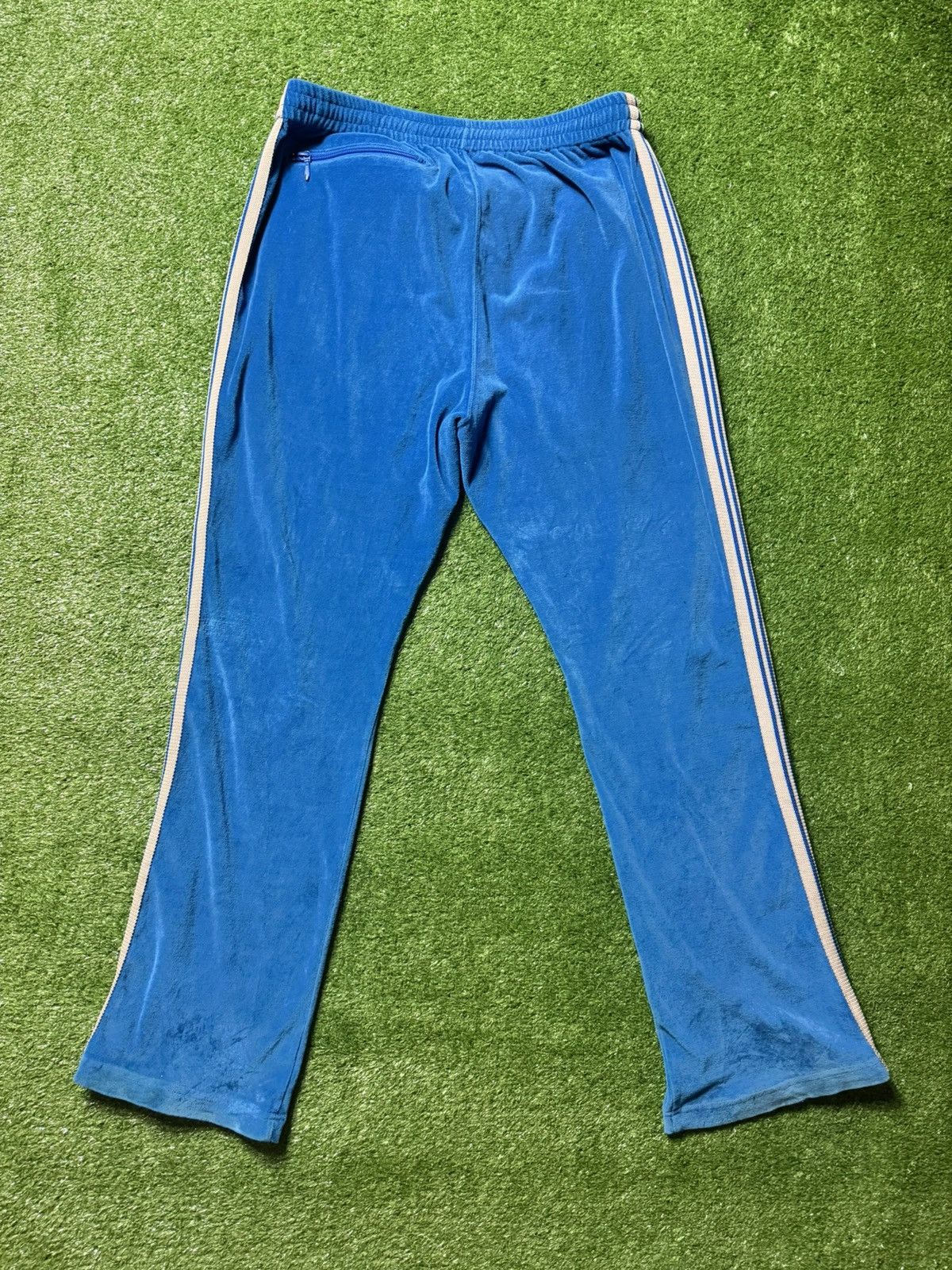 Needles Needles Velour Narrow Track Pants Size Large Size US 36 / EU 52 - 4 Thumbnail