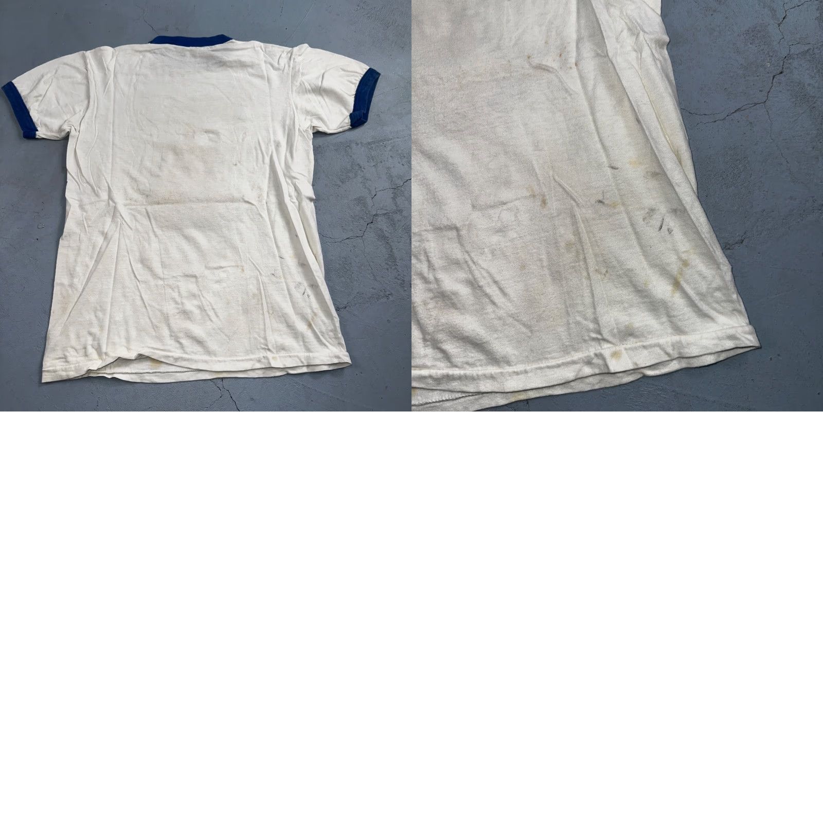 Vintage Vintage Patco Snake Ringer T-Shirt 80s Men Small White Rock Grunge Vintage Theme Size US S / EU 44-46 / 1 - 8 Thumbnail