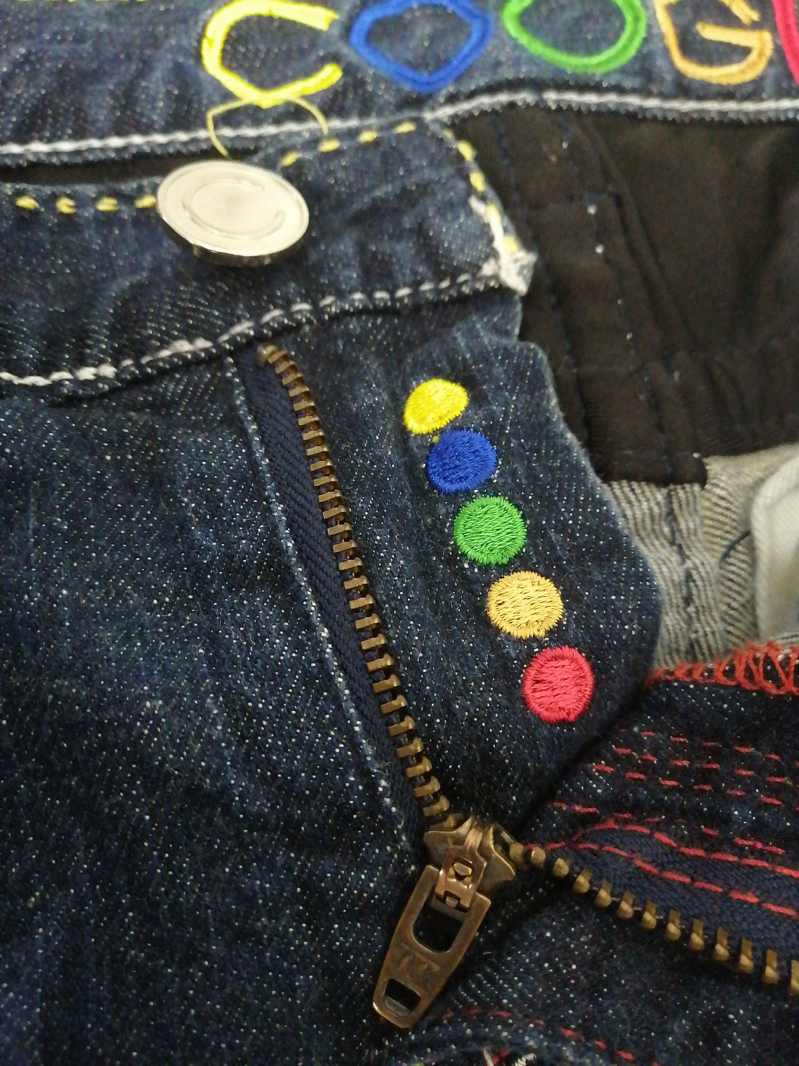 Coogi Coogi embroidered colourful jeans Size US 30 / EU 46 - 15 Thumbnail