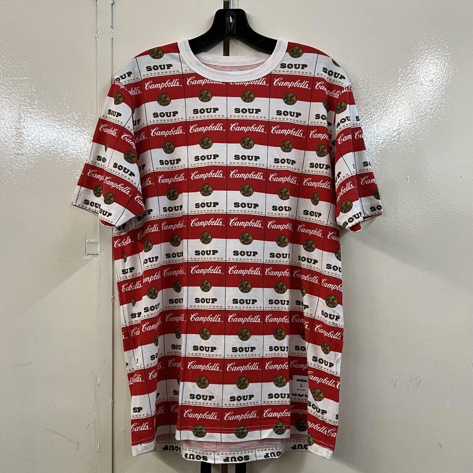 Supreme SS12 Supreme Campbell's Soup Tee T-shirt L Large 2012 Size US L / EU 52-54 / 3 - 1 Thumbnail