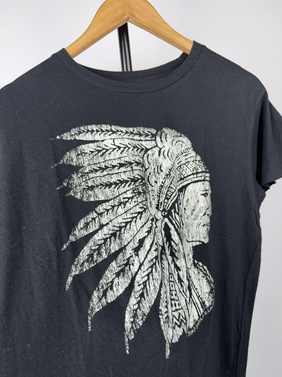Denim & Supply Ralph Lauren 00s Ralph Lauren Denim & Supply Native Chief Tee XS Vintage Size XS / US 0-2 / IT 36-38 - 6 Thumbnail
