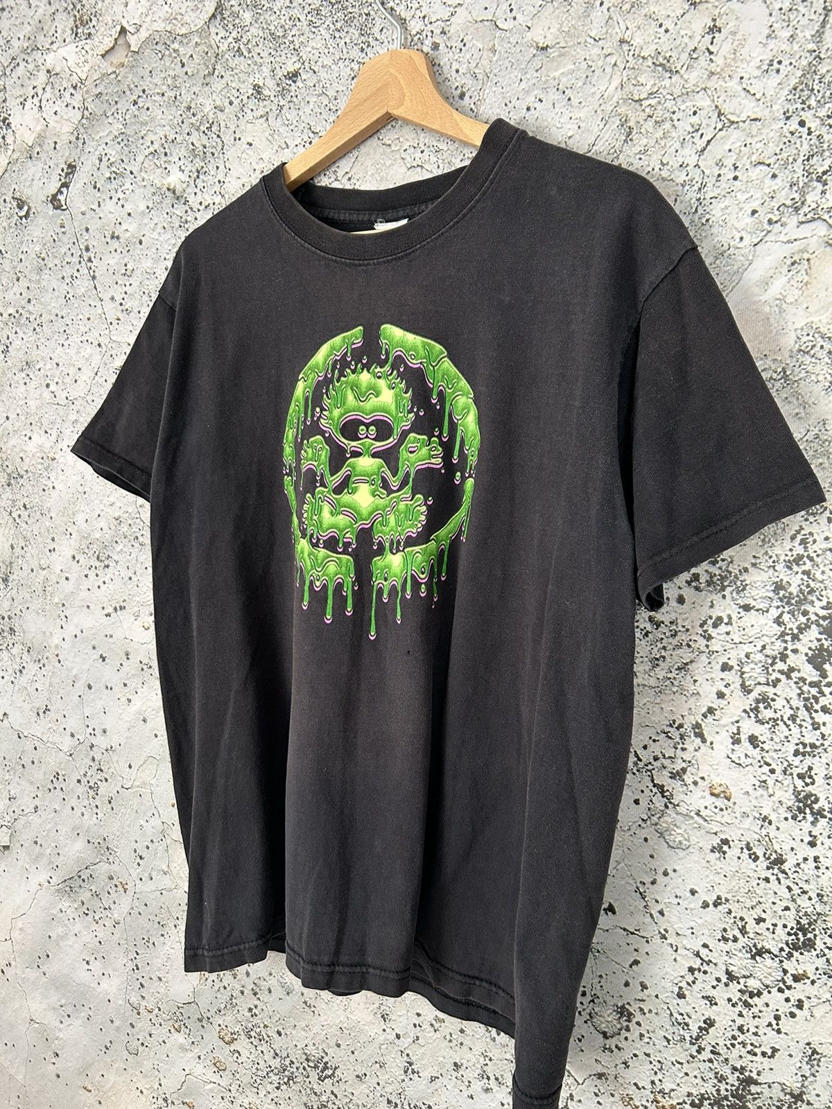 Vintage Vintage Alien Graphic Tee 90s Punk Rock Alternative Size US L / EU 52-54 / 3 - 2 Thumbnail