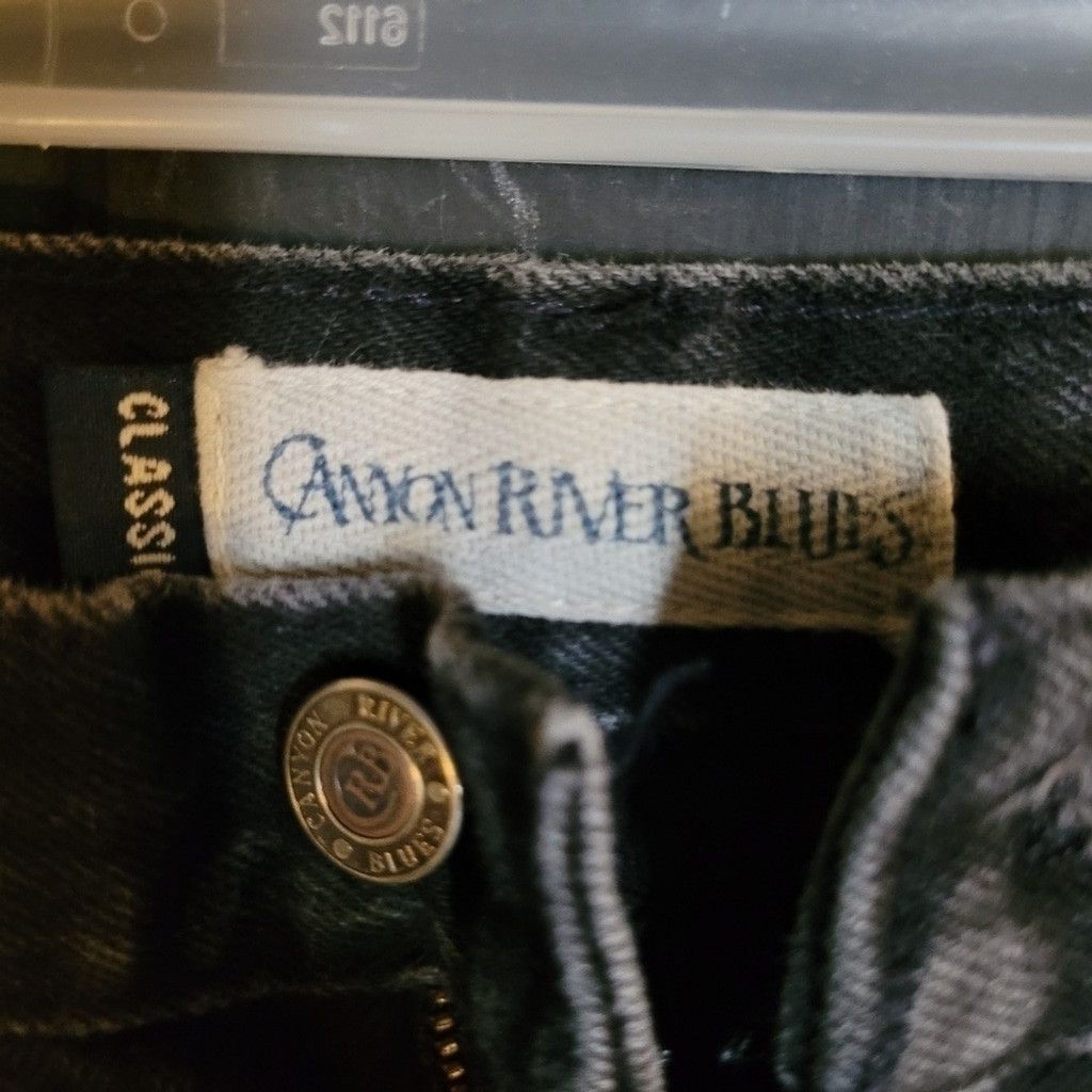 Clover Canyon Canyon River Blue's, Black Jeans. Size 34/34, Large Size US 34 / EU 50 - 2 Thumbnail